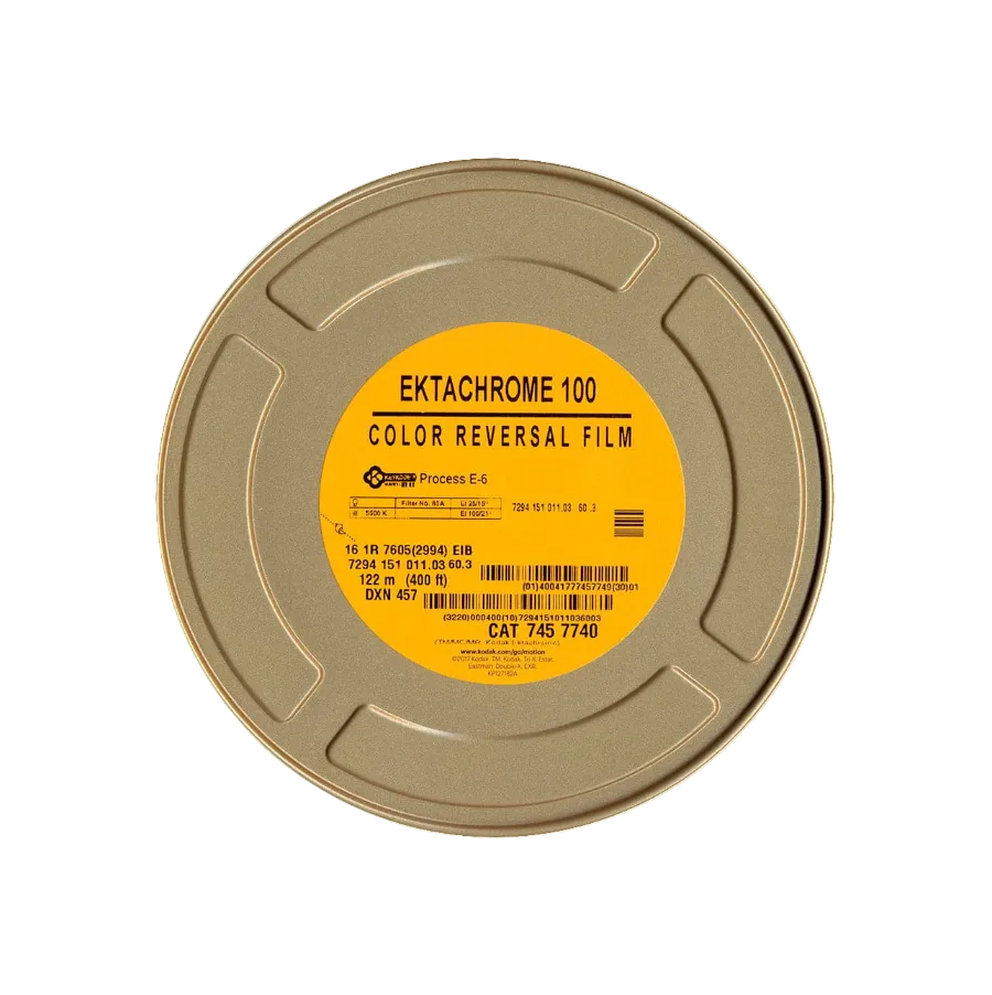 Kodak 7294 Ektachrome 100D - 16mm - 400' – Bellows Film Lab