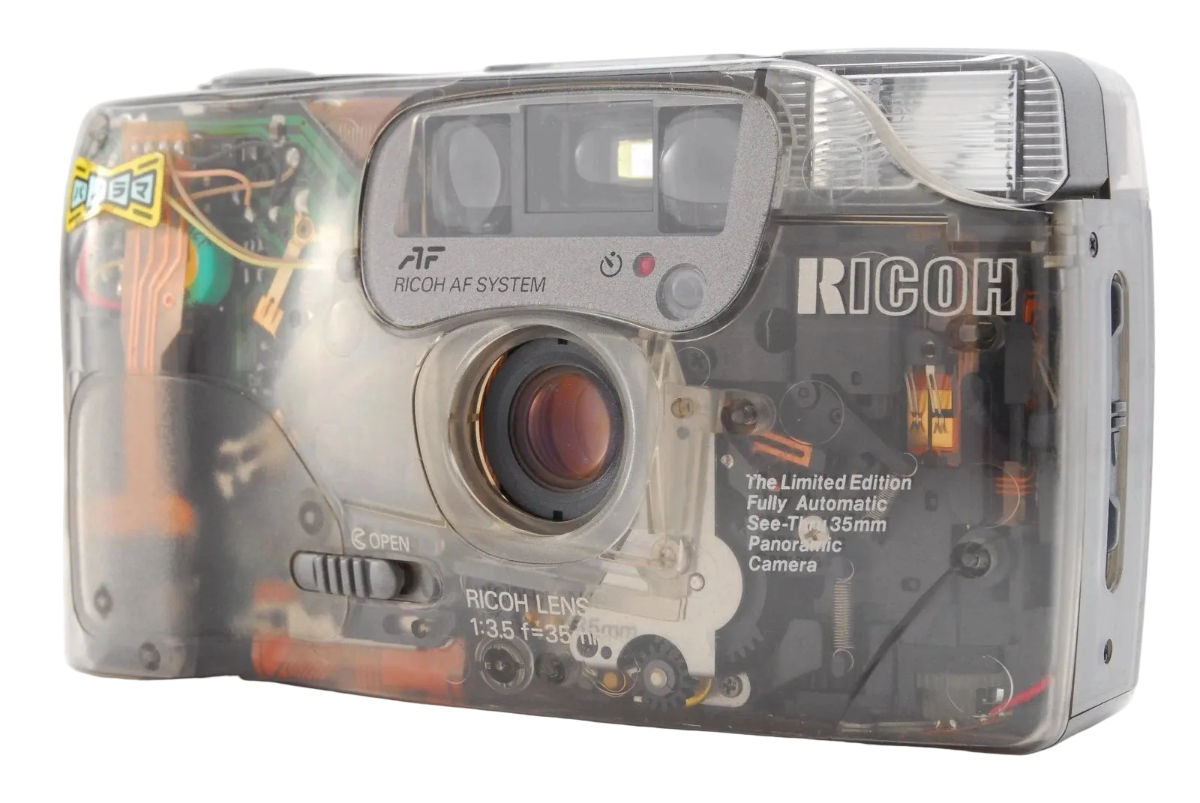 ふ*と様 RICOH FF-9SD LIMITED コンパクトフィルムカメラ 動 RICOH FF-9SD Limited Skeleton 35mm Film Camera From JAPAN