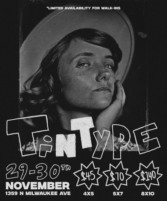 Tintype portraits are back in Chicago!