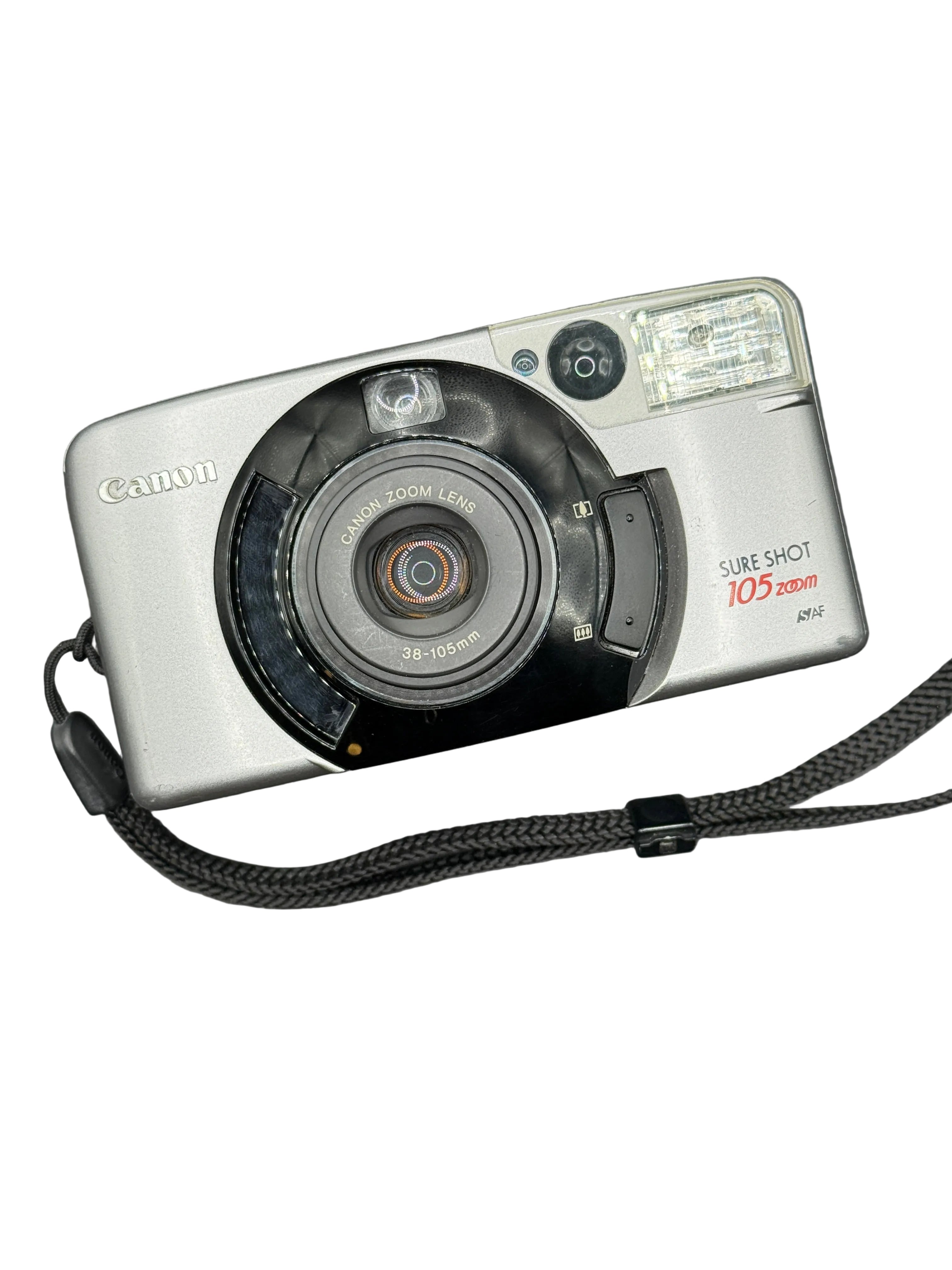 Canon Sure Shot 105 Zoom 35mm Point And Shoot Film Camera