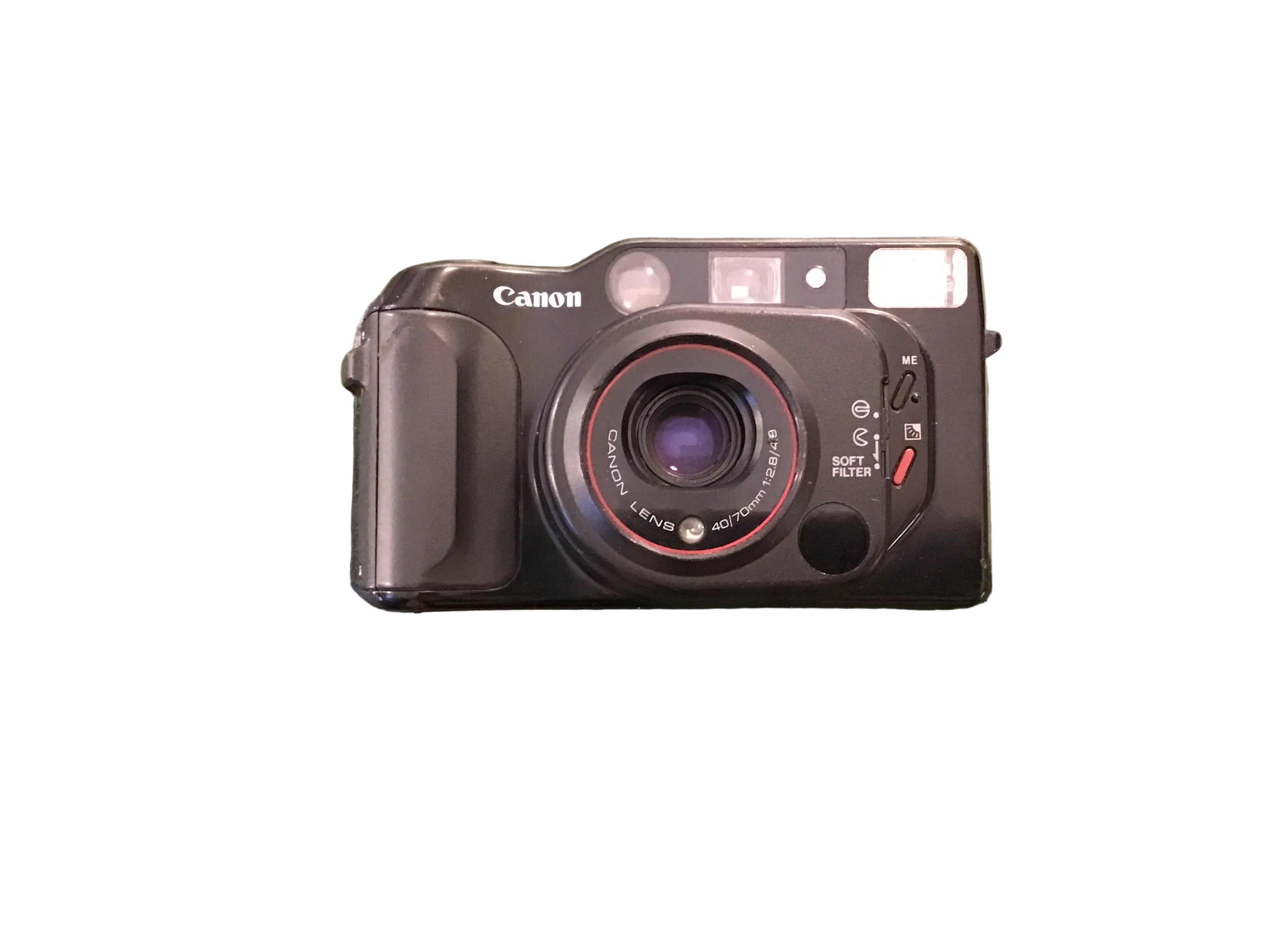 Canon Sure Shot Tele 35mm Point & Shoot Film Camera 40-70mm