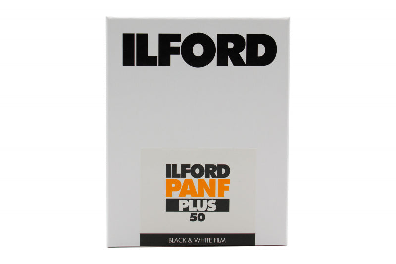Ilford Pan F Plus 50 - 4x5 sheets