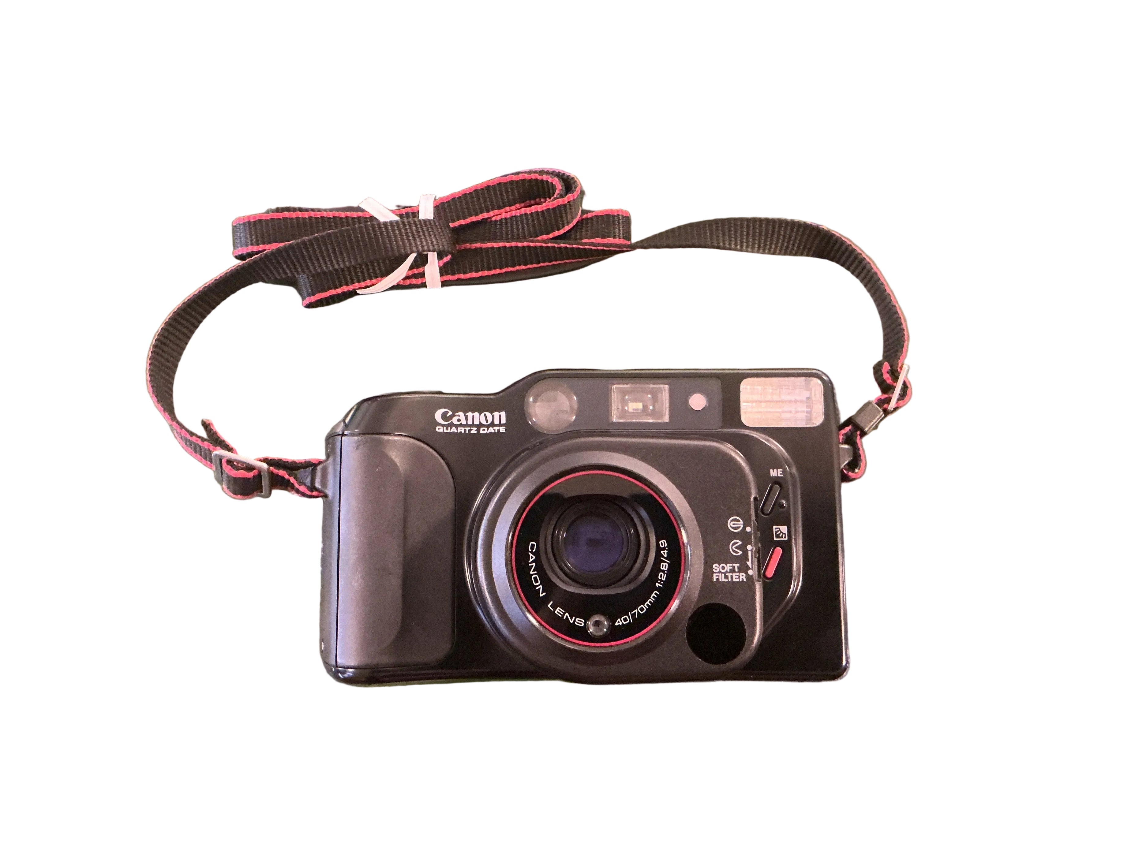 Canon Sure Shot Tele 35mm Point & Shoot Film Camera 40-70mm
