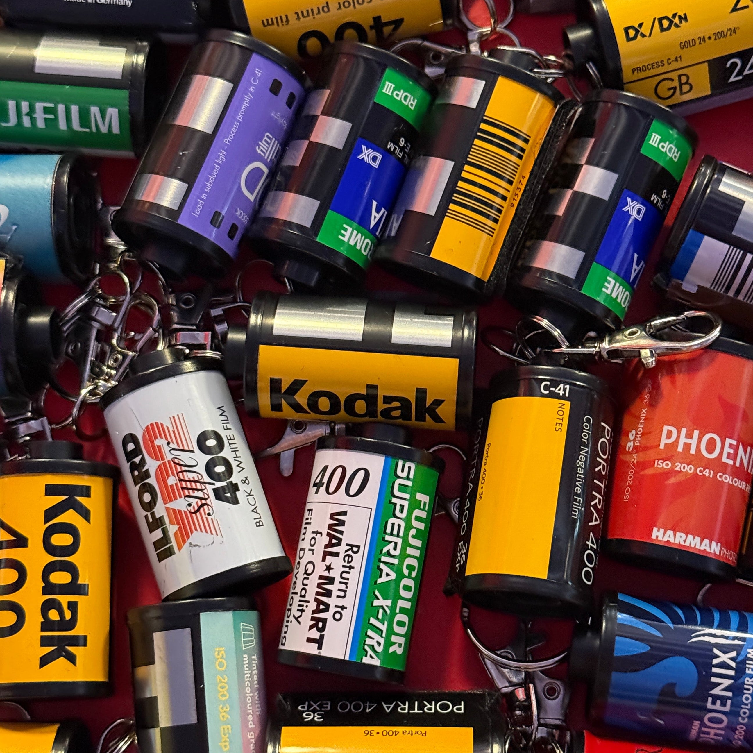Film Canister Keychain - Variety