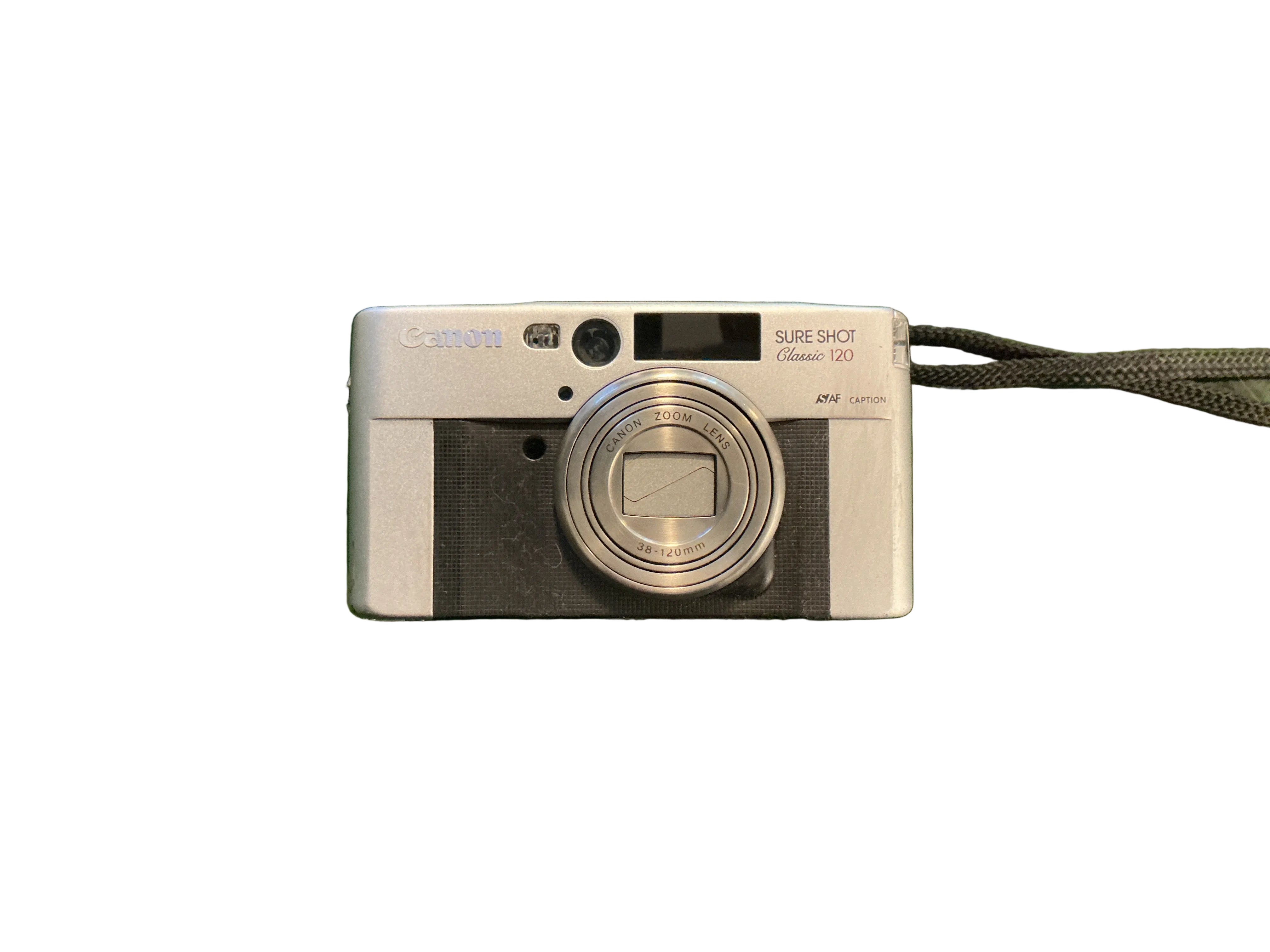 Canon Sure Shot Classic 120 Caption Point and Shoot 35mm Film Camera