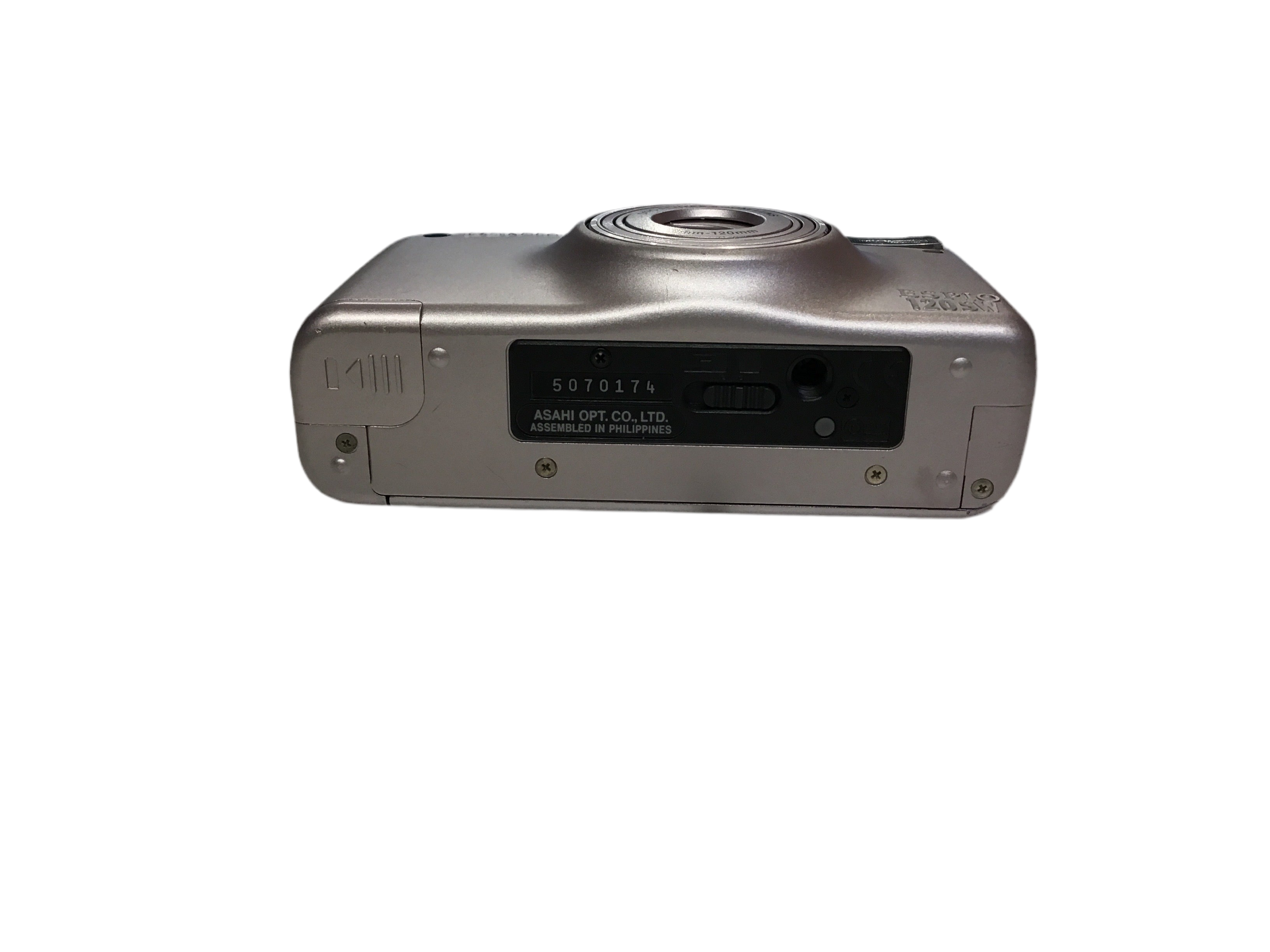 Pentax ESPIO 120SW Rare Pink 35mm Camera 28mm-120mm Zoom