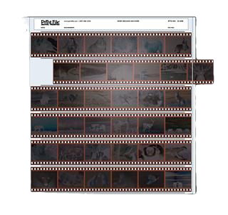 Printfile 35-6HB Archival Negative Preservers 35mm - 6 Strips of 6 Negatives - 25 Pack