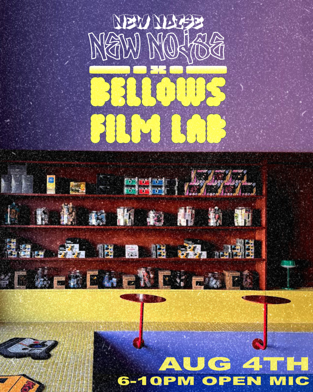 Open Mic Night with New Noise at Bellows Film Lab Orlando