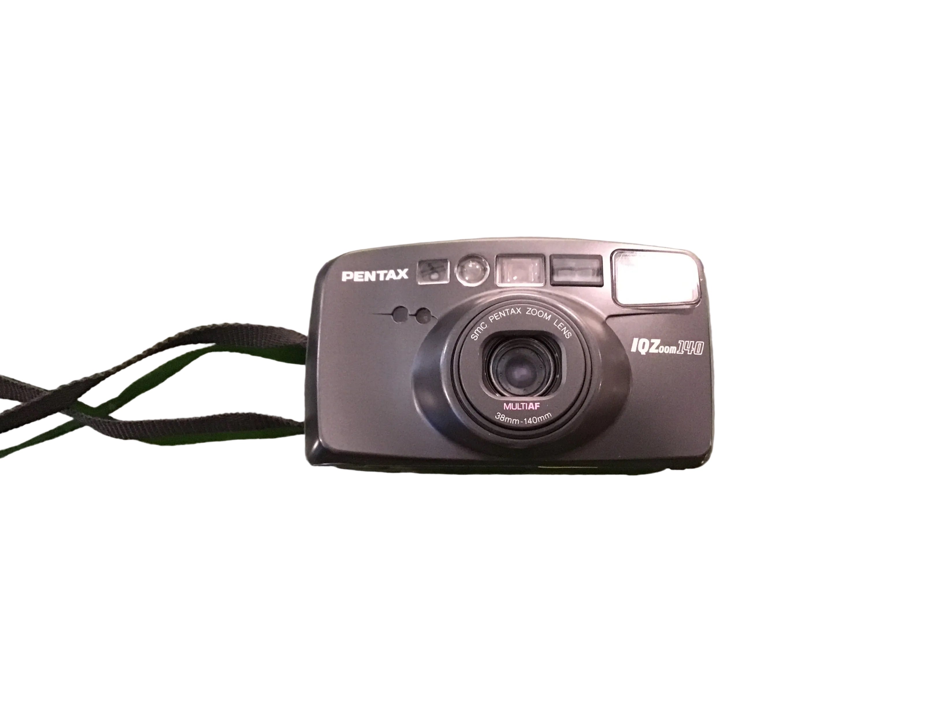 Pentax IQZoom 140 Zoom Point & Shoot 35mm Film Camera