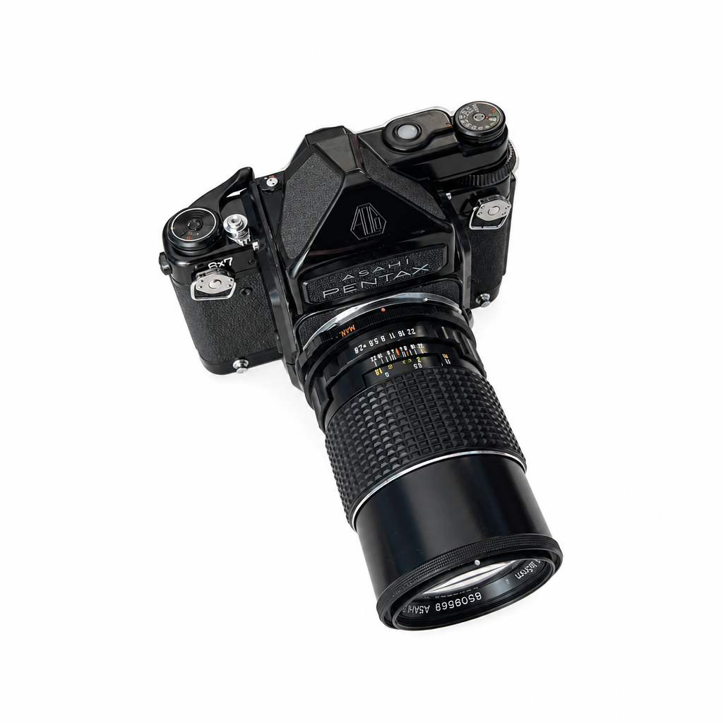 Pentax 6x7 with 165mm Lens
