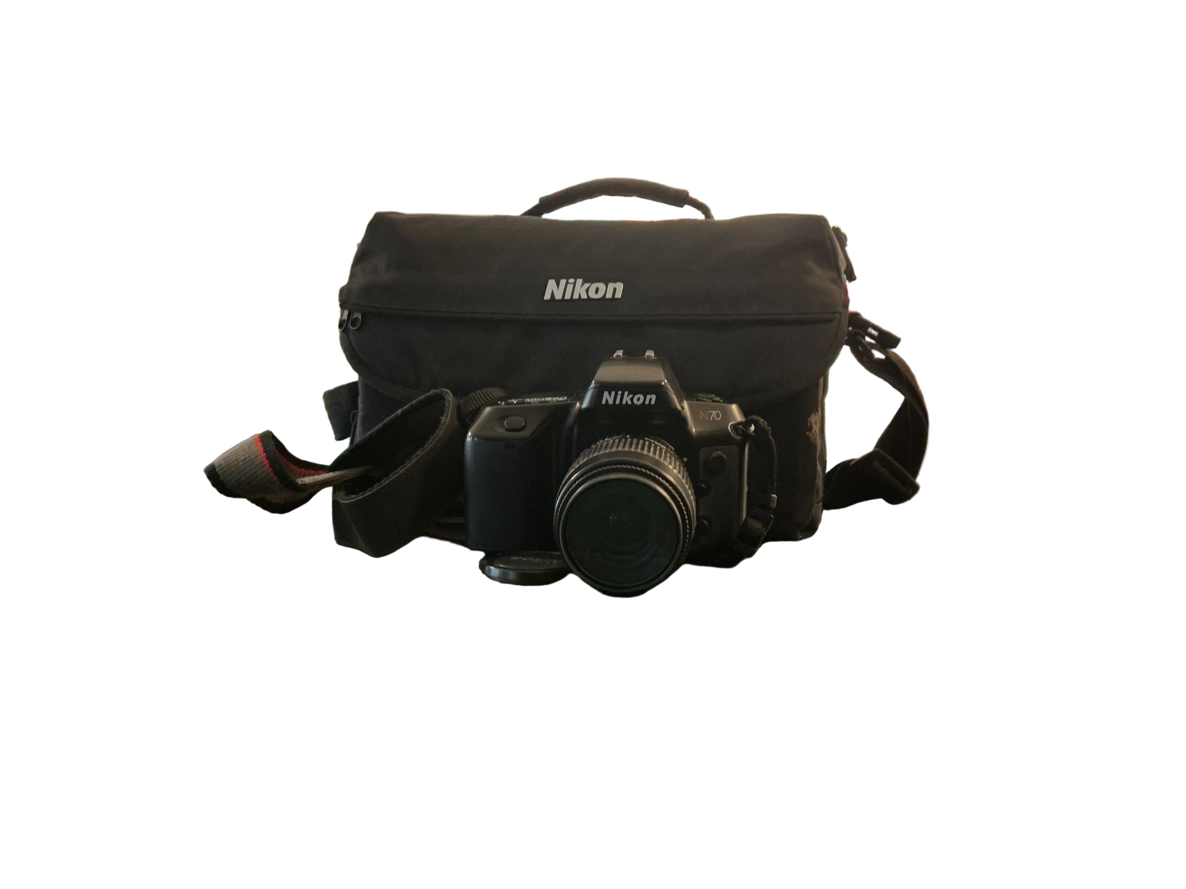 Nikon N70 35mm SLR Camera with 35-80mm f/4 with Camera Bag