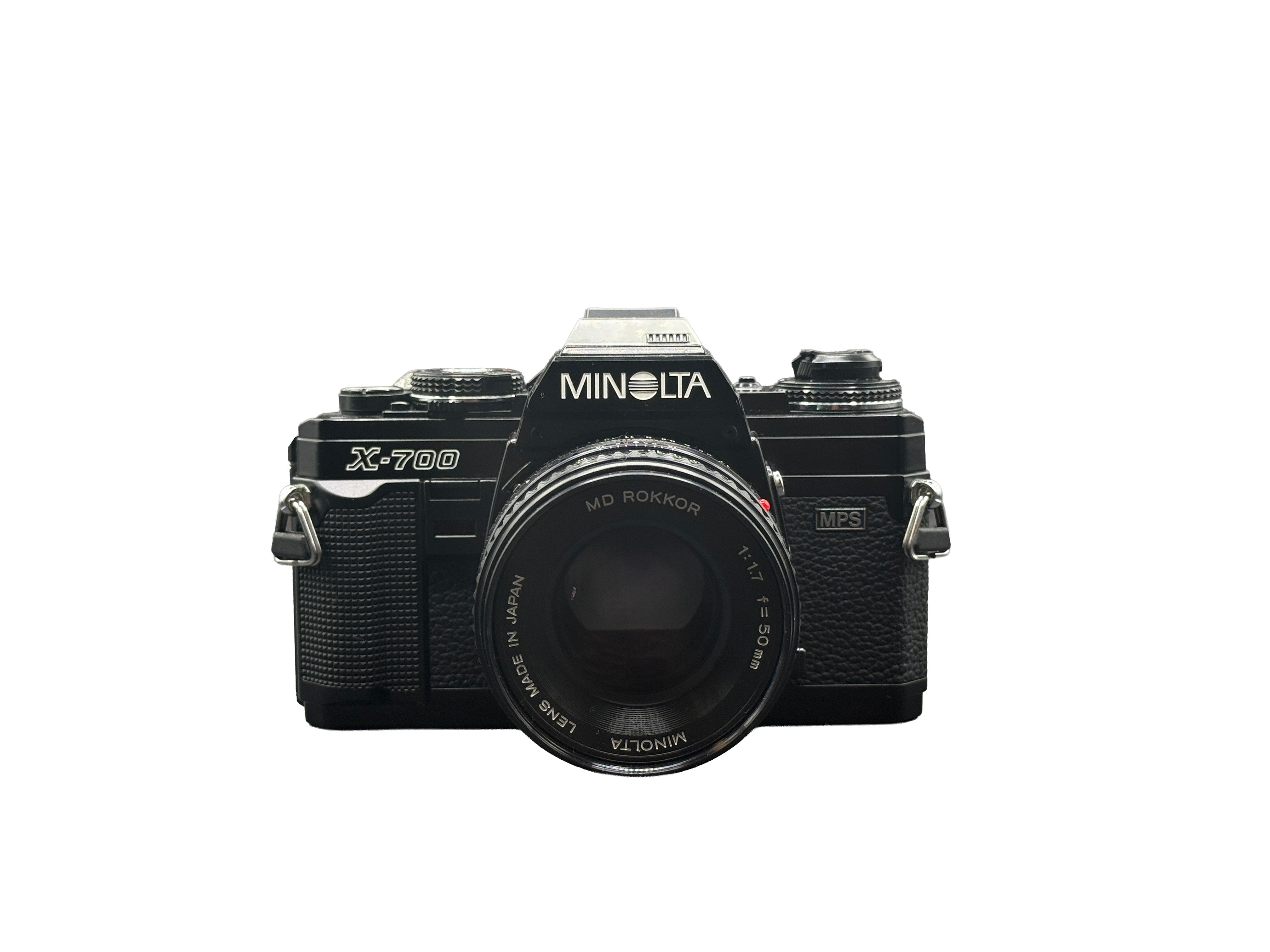 Minolta X-700 35mm SLR with 50mm f/1.7 MD Lens