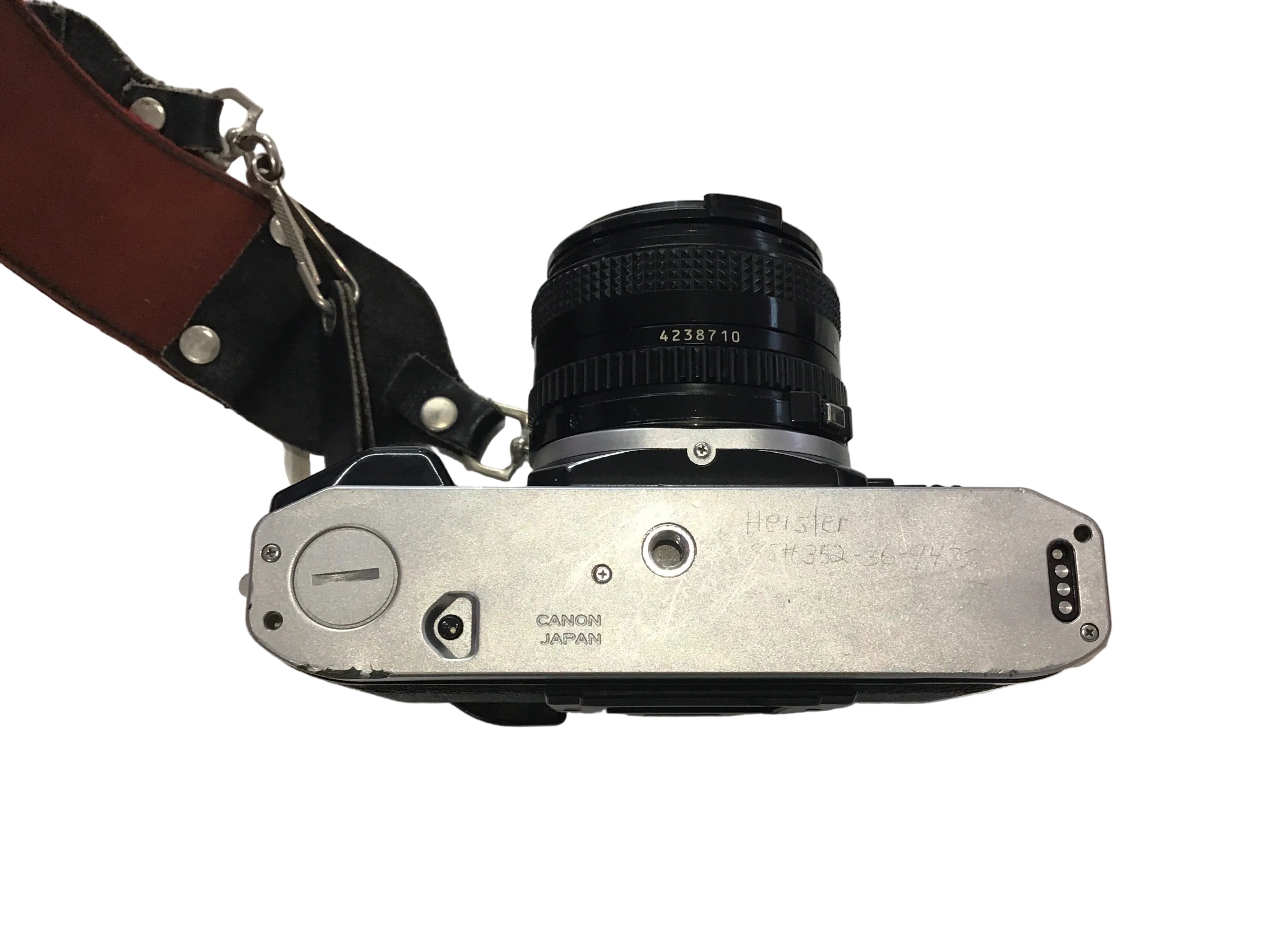 Canon AE-1 Program 35mm SLR Film Camera + 50mm 1:1.8 Canon Lens and Sunpak Softlite 1600 A Flash