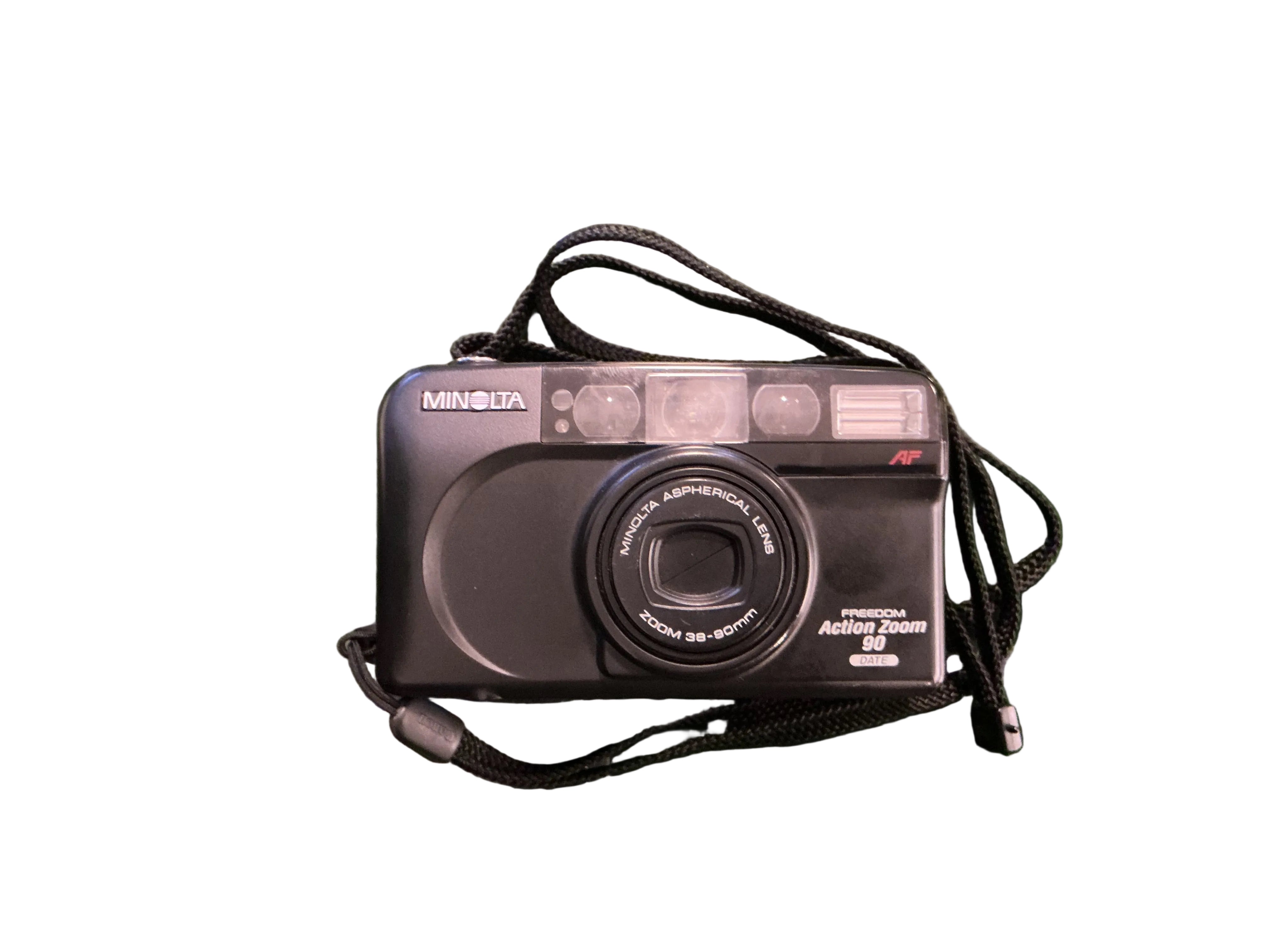 Minolta Freedom Action Zoom 90 Date 35mm Film Camera