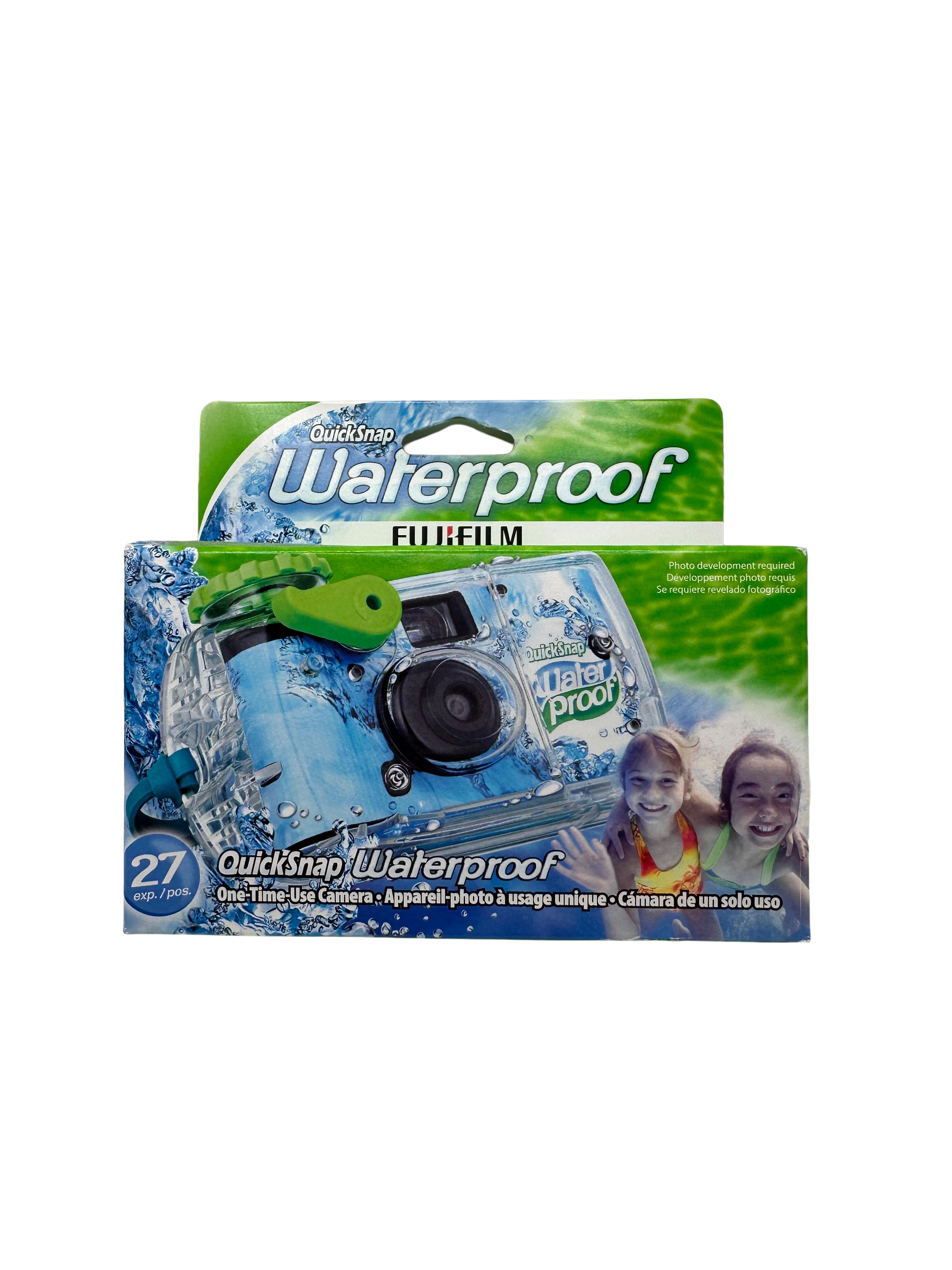 Fujifilm Waterproof Quicksnap - 35mm Disposable Camera - Expired