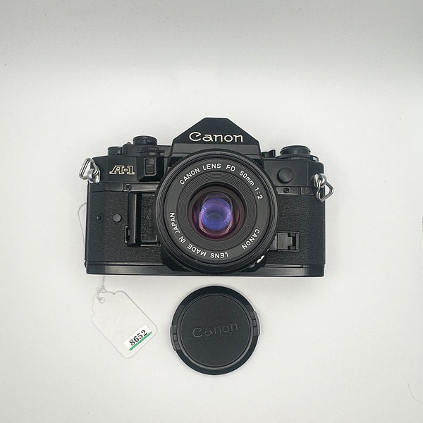 Canon A-1 with 50mm f/2 lens – Bellows Film Lab