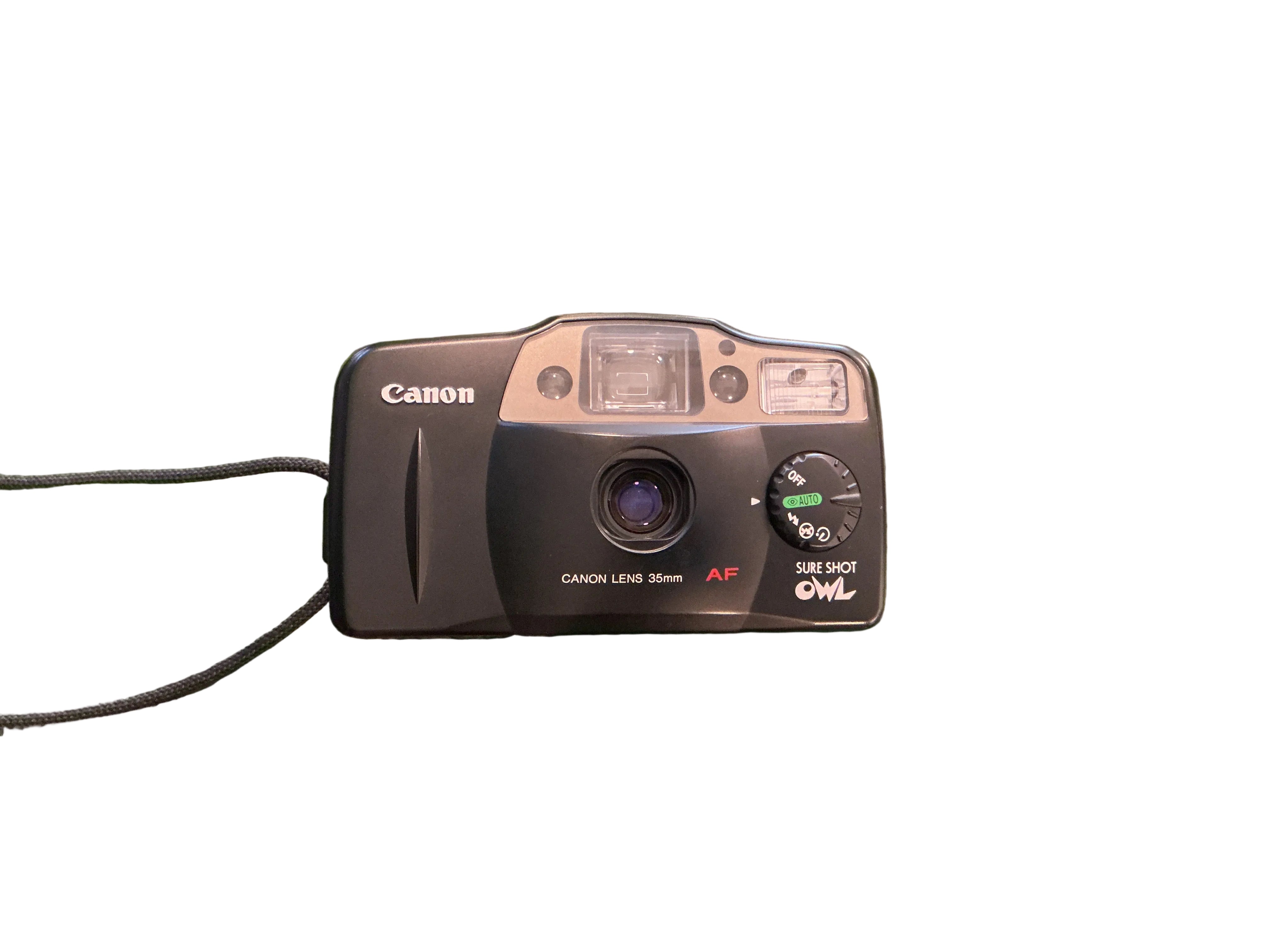 Canon Sure Shot Owl 35mm Point & Shoot Film Camera
