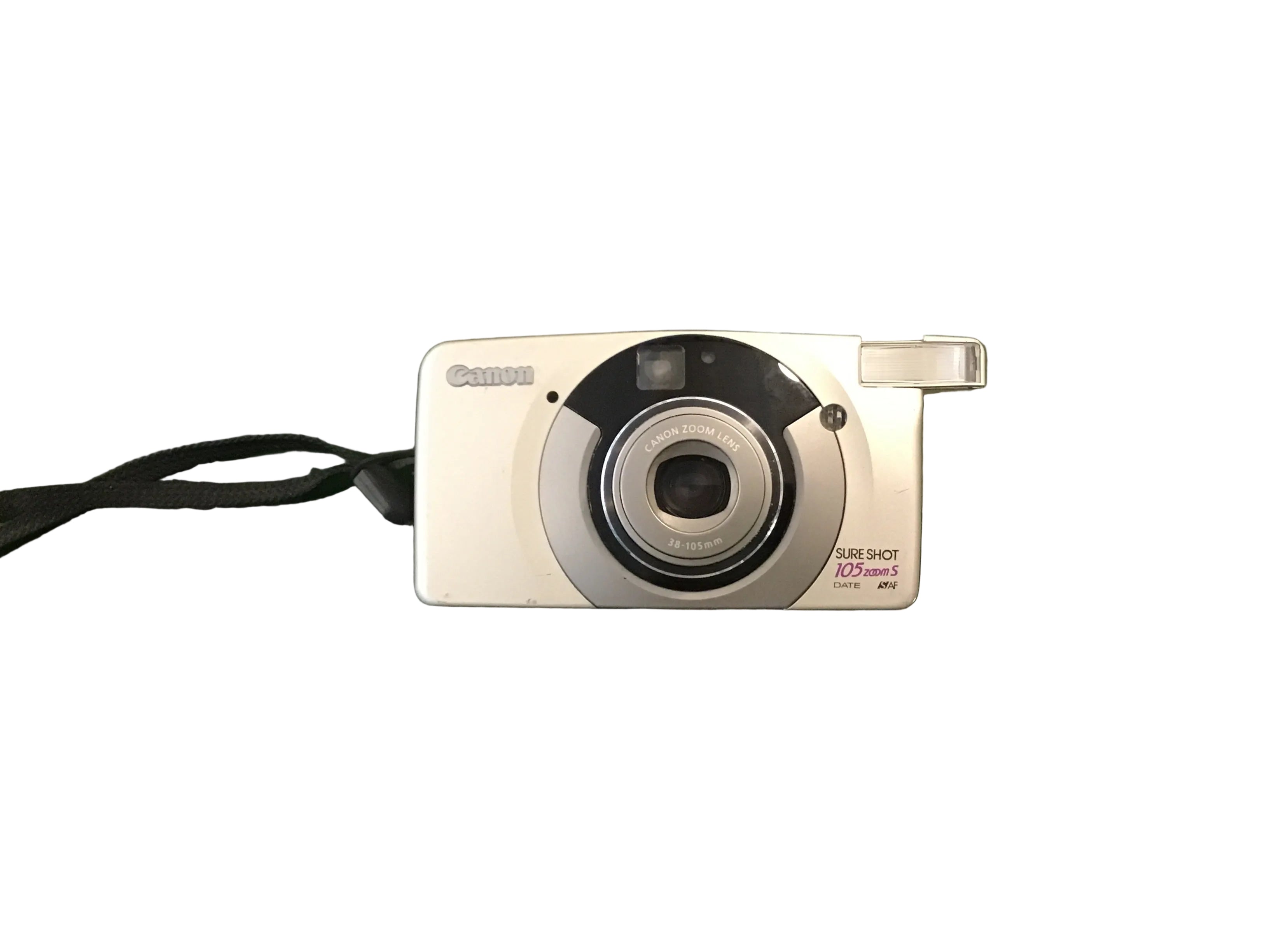 Canon Sure Shot 105 Zoom S Date 35mm Film Camera 38-105mm