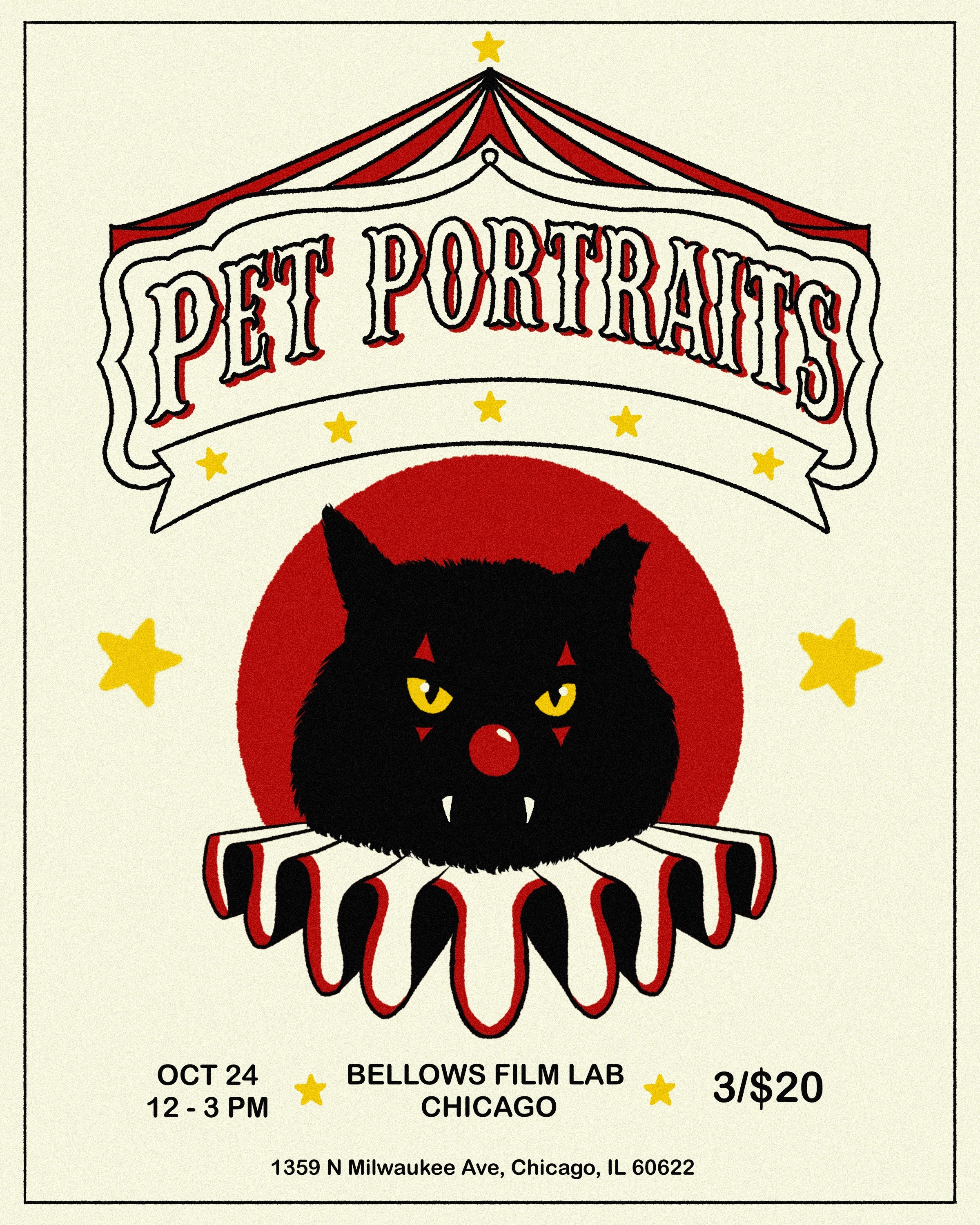 Bellows Halloween Pet Portraits (Chicago)