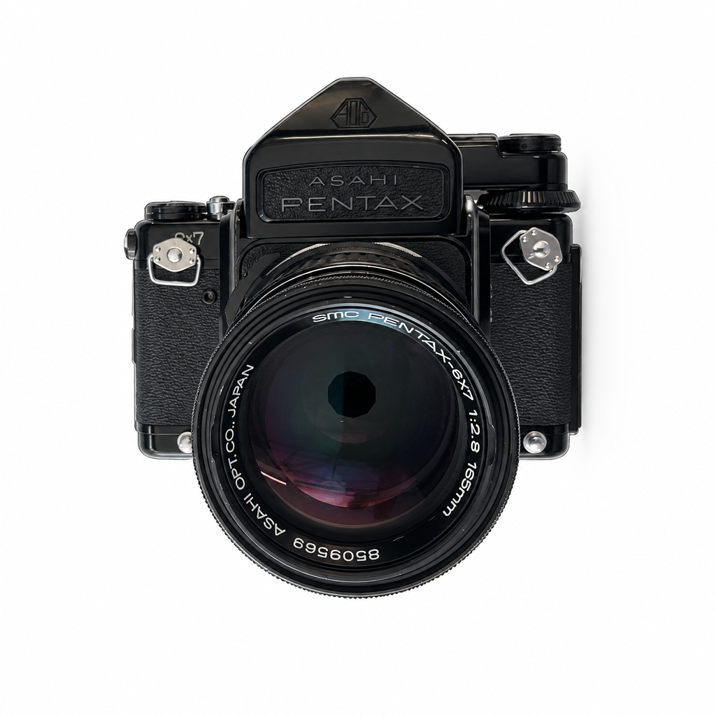 Pentax 6x7 with 165mm Lens