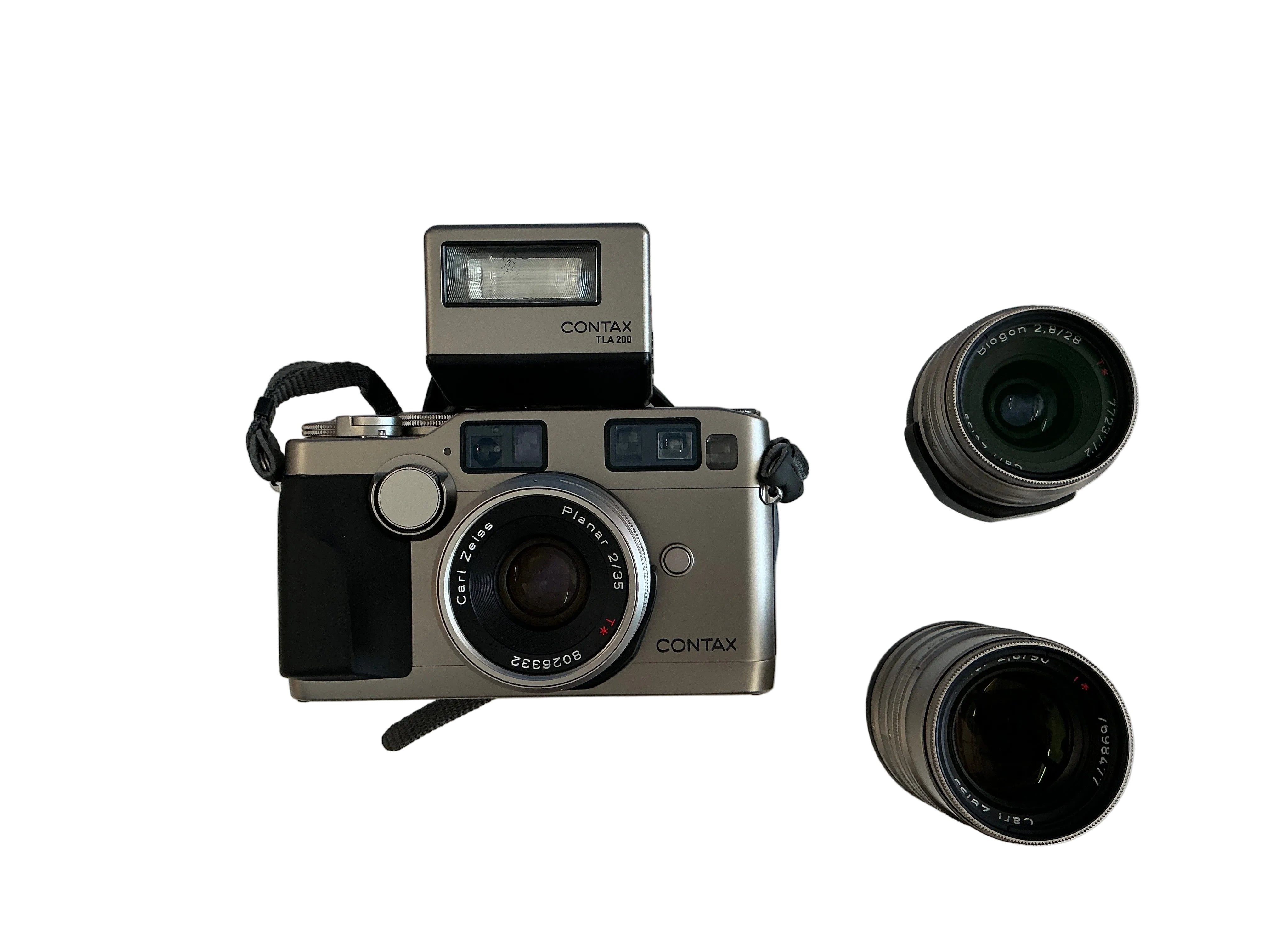 Contax G2 Flash & Lens Combo