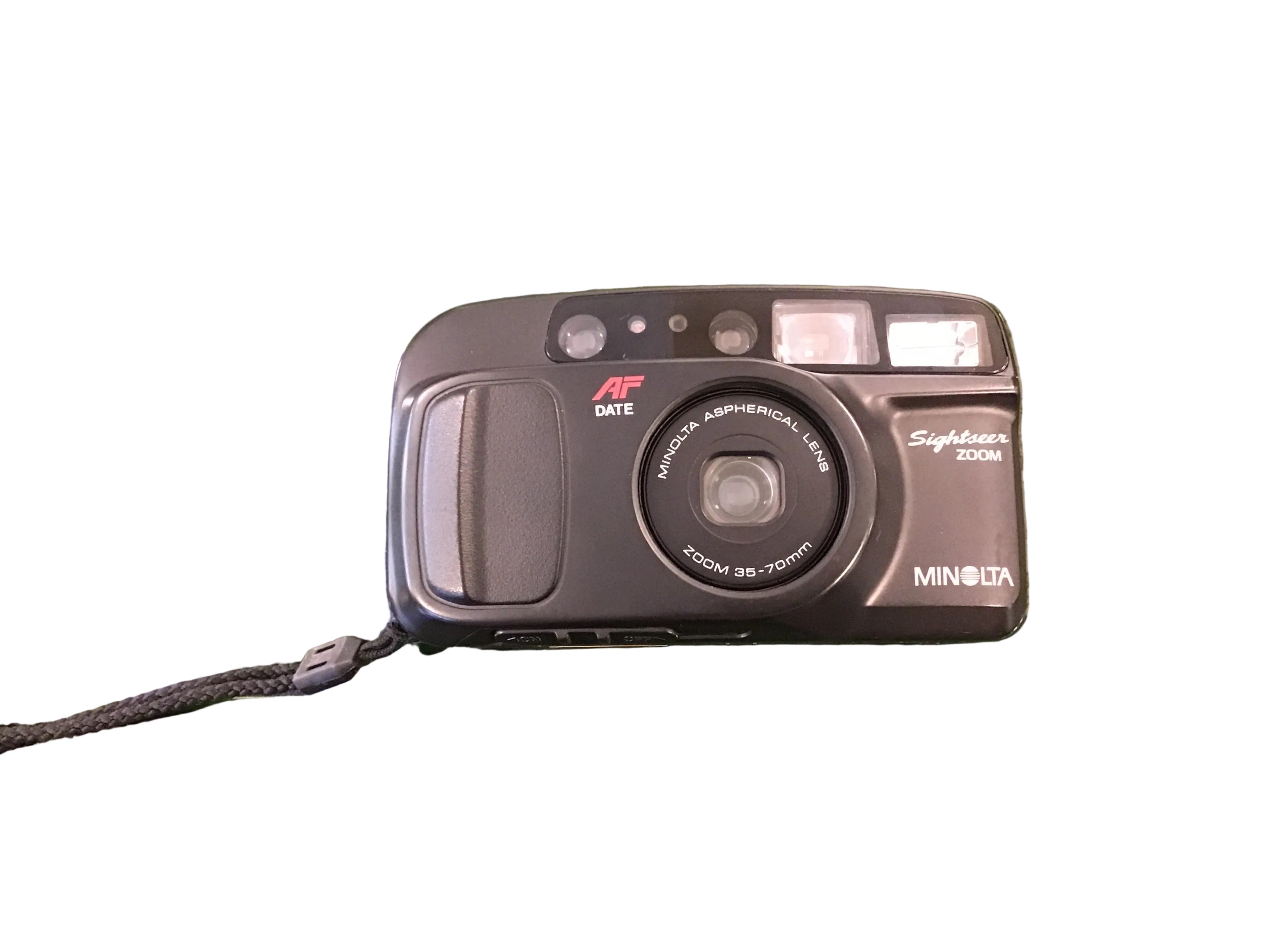 Minolta Freedom Sightseer 35mm Point & Shoot Film Camera Zoom Date
