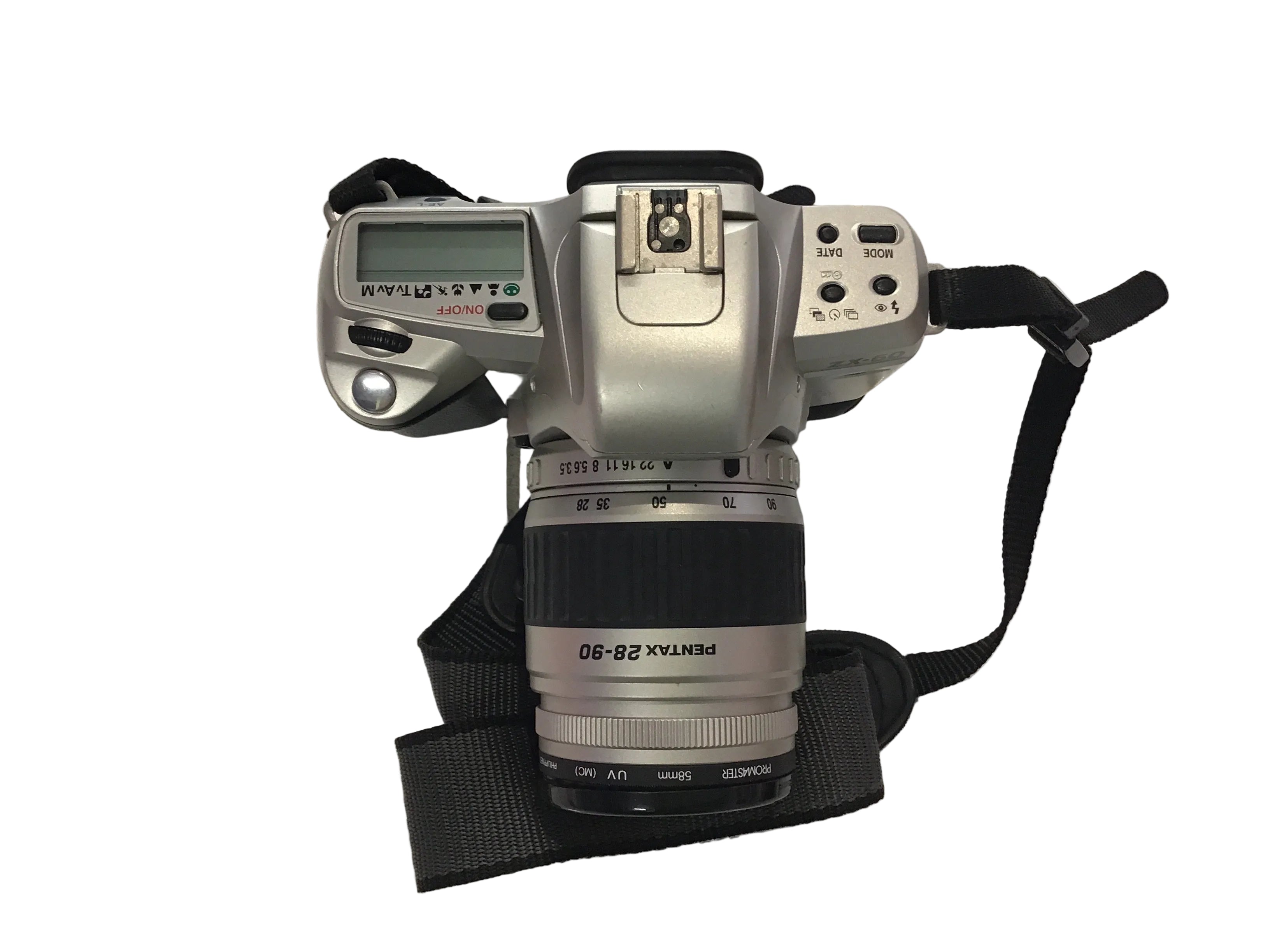 Pentax ZX-60 35mm SLR Film Camera w/ Battery Grip