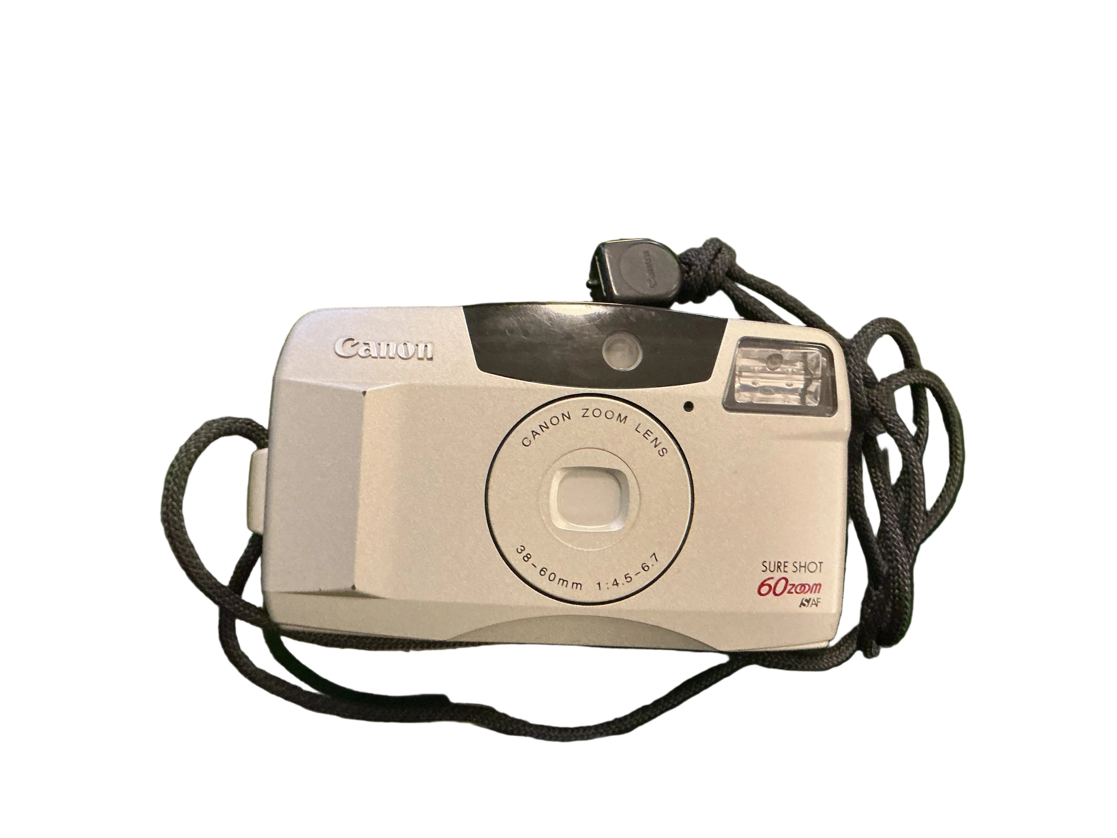 Canon Sure Shot 60 Zoom Date 35mm AF Point & Shoot Film Camera