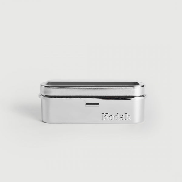 Silver Kodak Film Case - 35mm