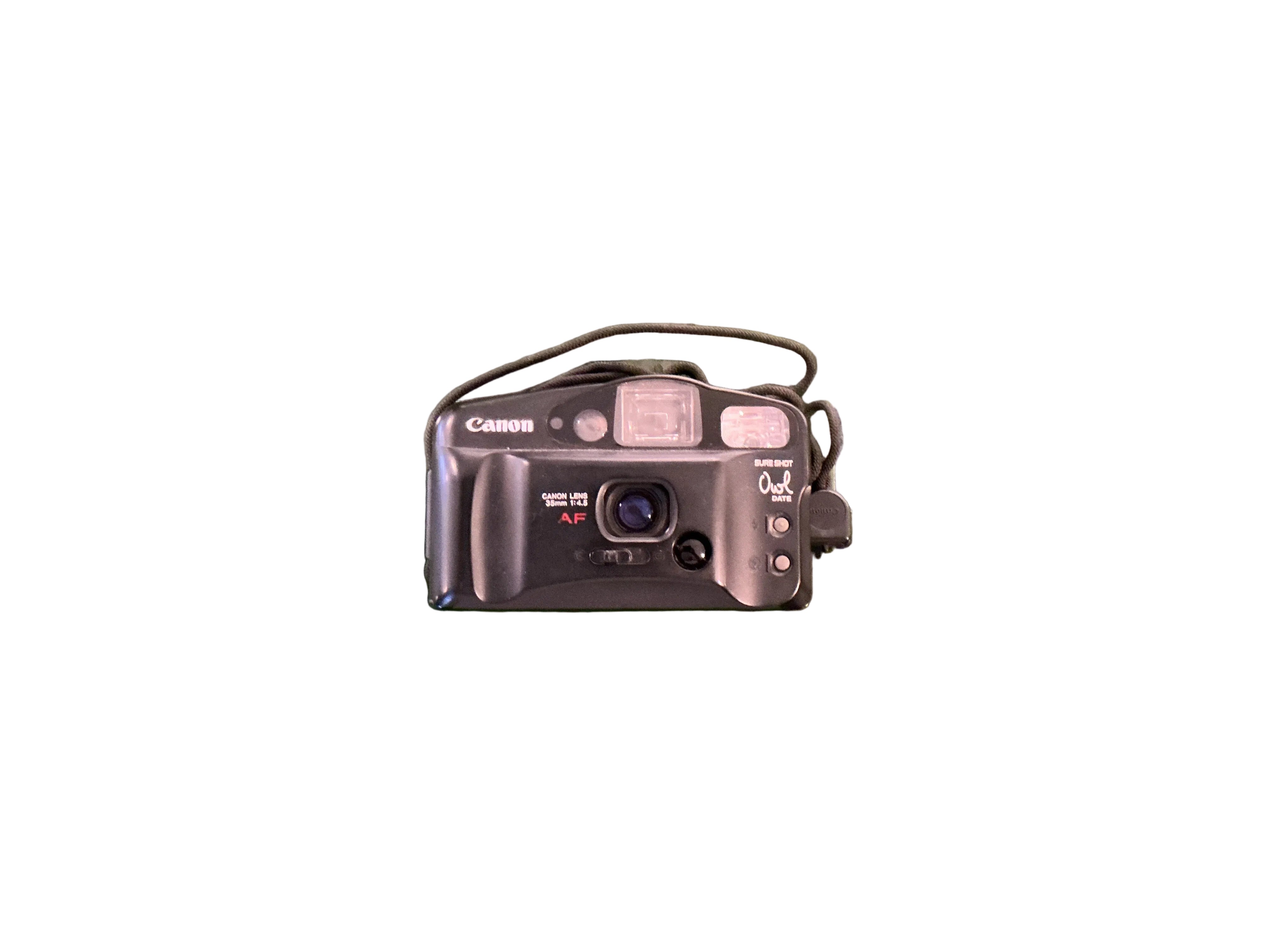 Canon Sure Shot Owl Date 35mm Point and shoot