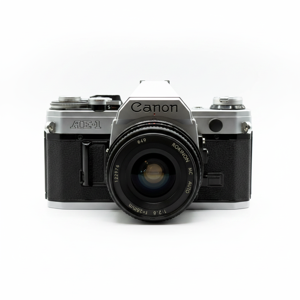 Canon AE-1 with 50mm 2.8 Lens – Bellows Film Lab