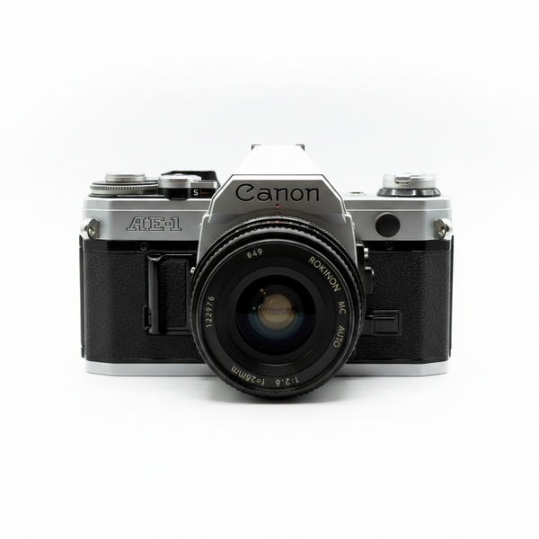 Canon AE-1 with 50mm 2.8 Lens – Bellows Film Lab