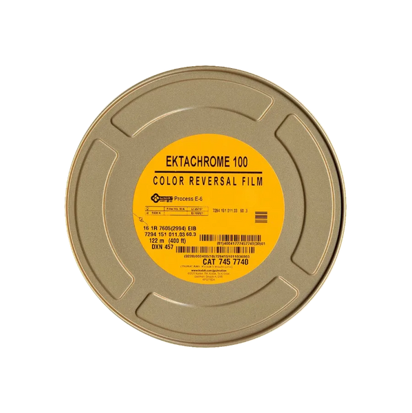 Kodak 7294 Ektachrome 100D - 16mm - 400' – Bellows Film Lab