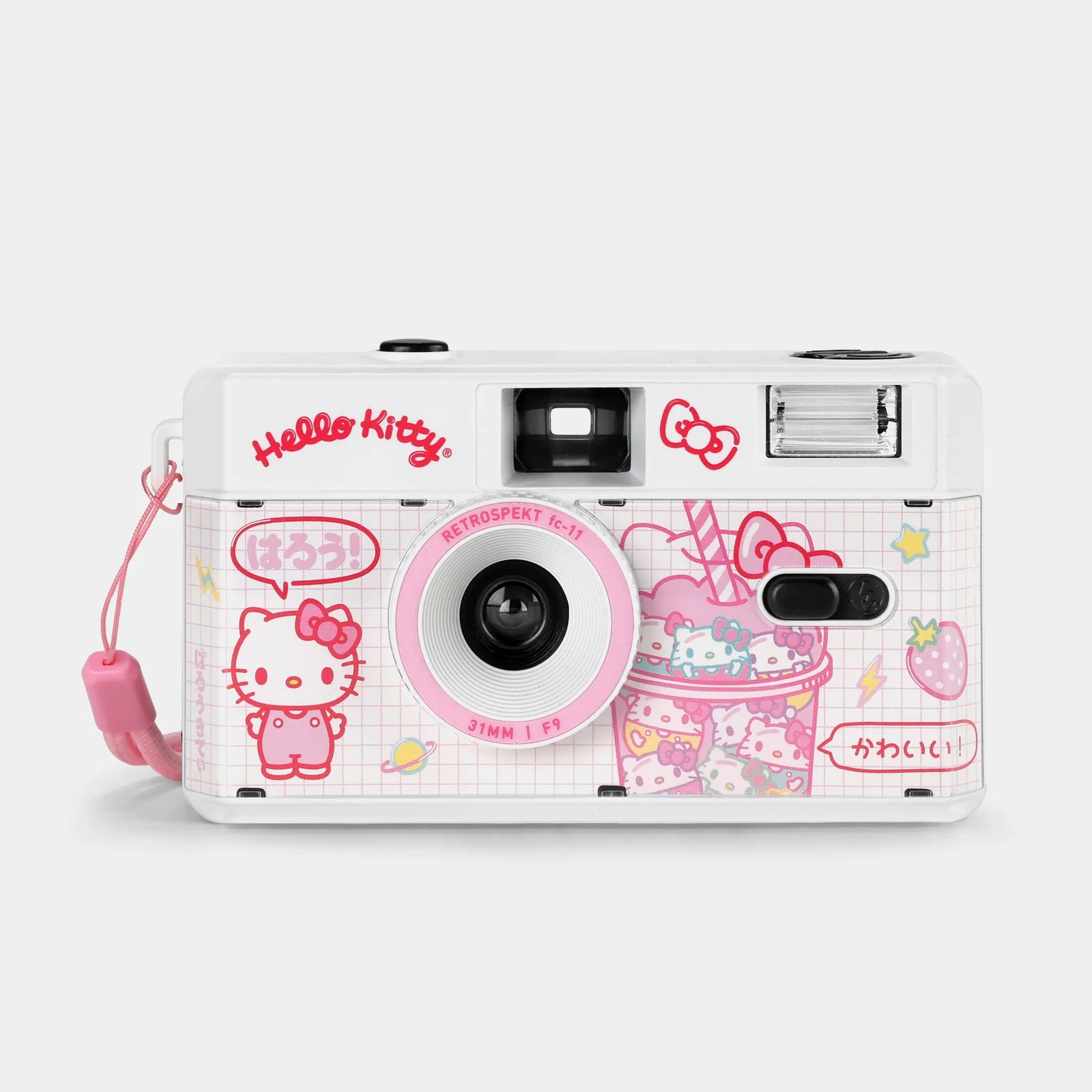 Hello Kitty Strawberry Kawaii 35mm Camera