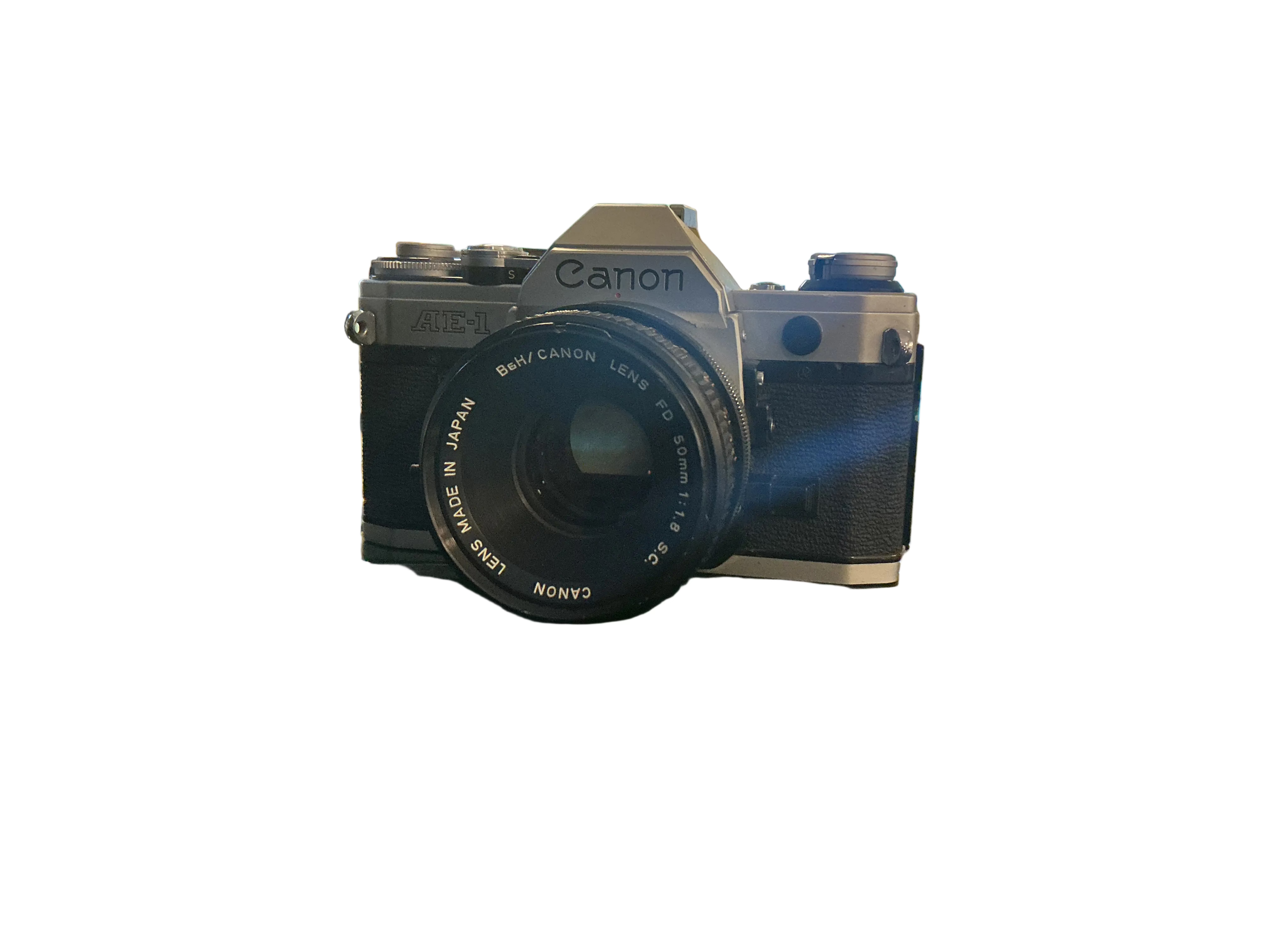 Canon AE-1 35mm SLR Film Camera FD 50mm Lens
