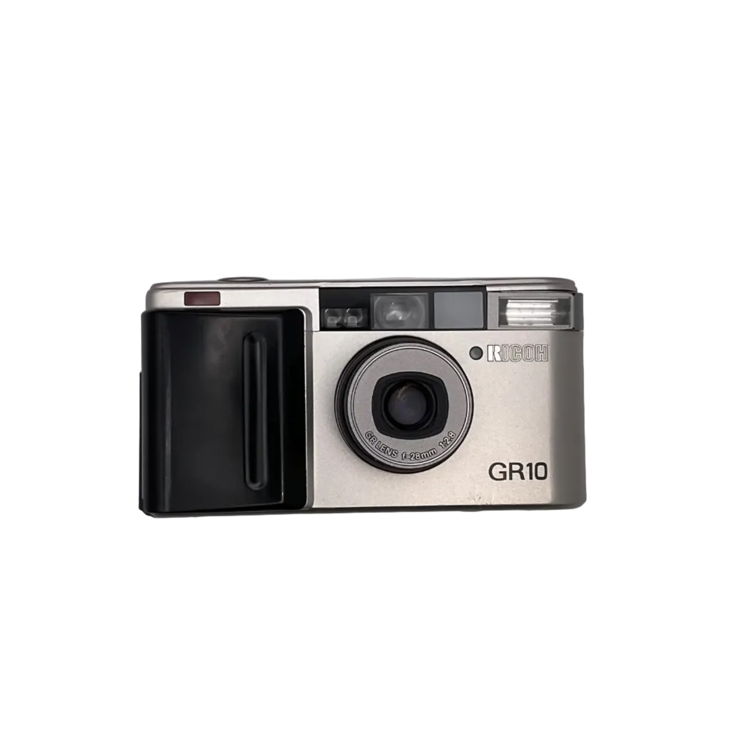 Ricoh GR10 Silver Point & Shoot 35mm Film Camera From JAPAN