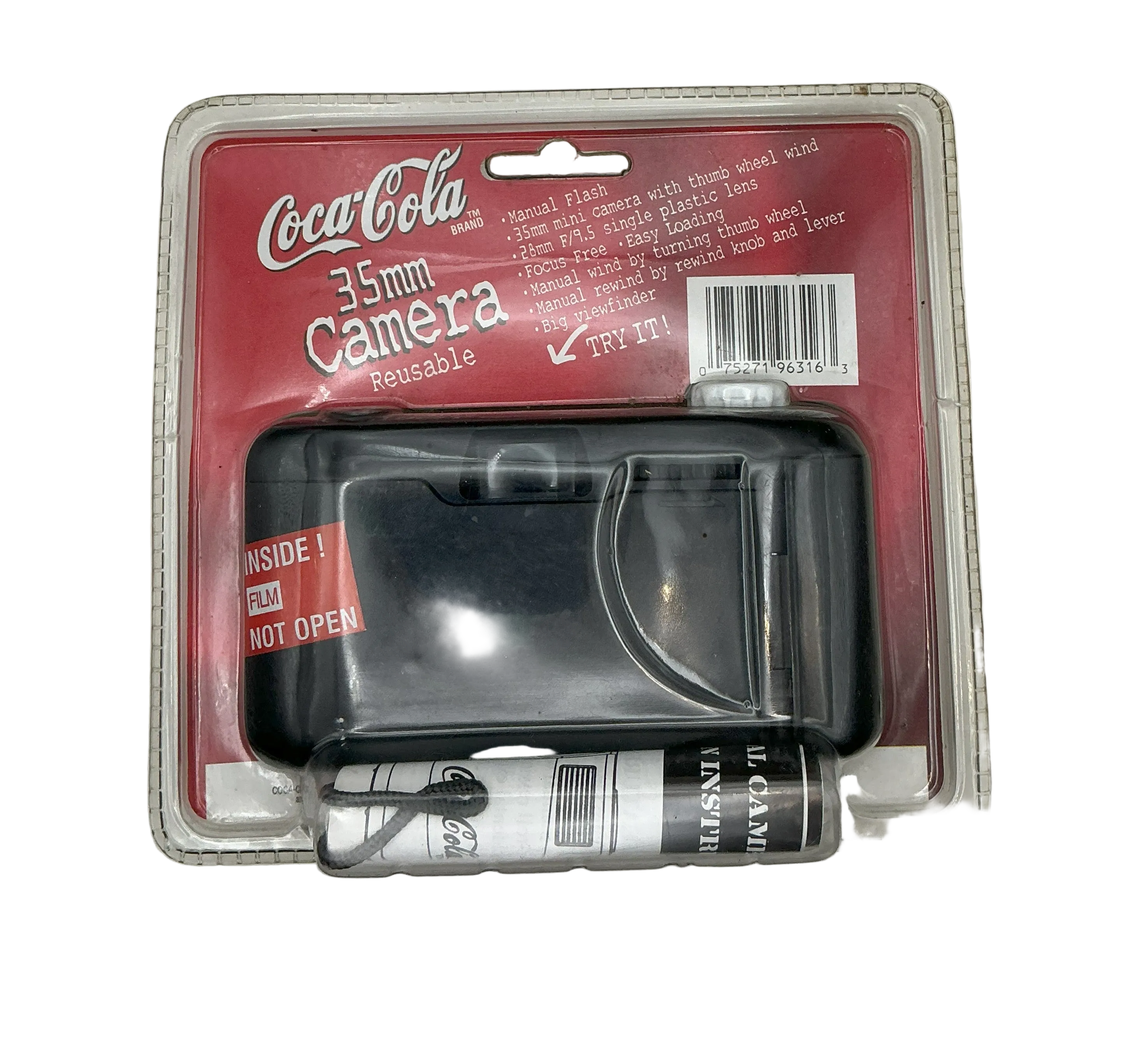 Coca Cola 35mm reusable Camera