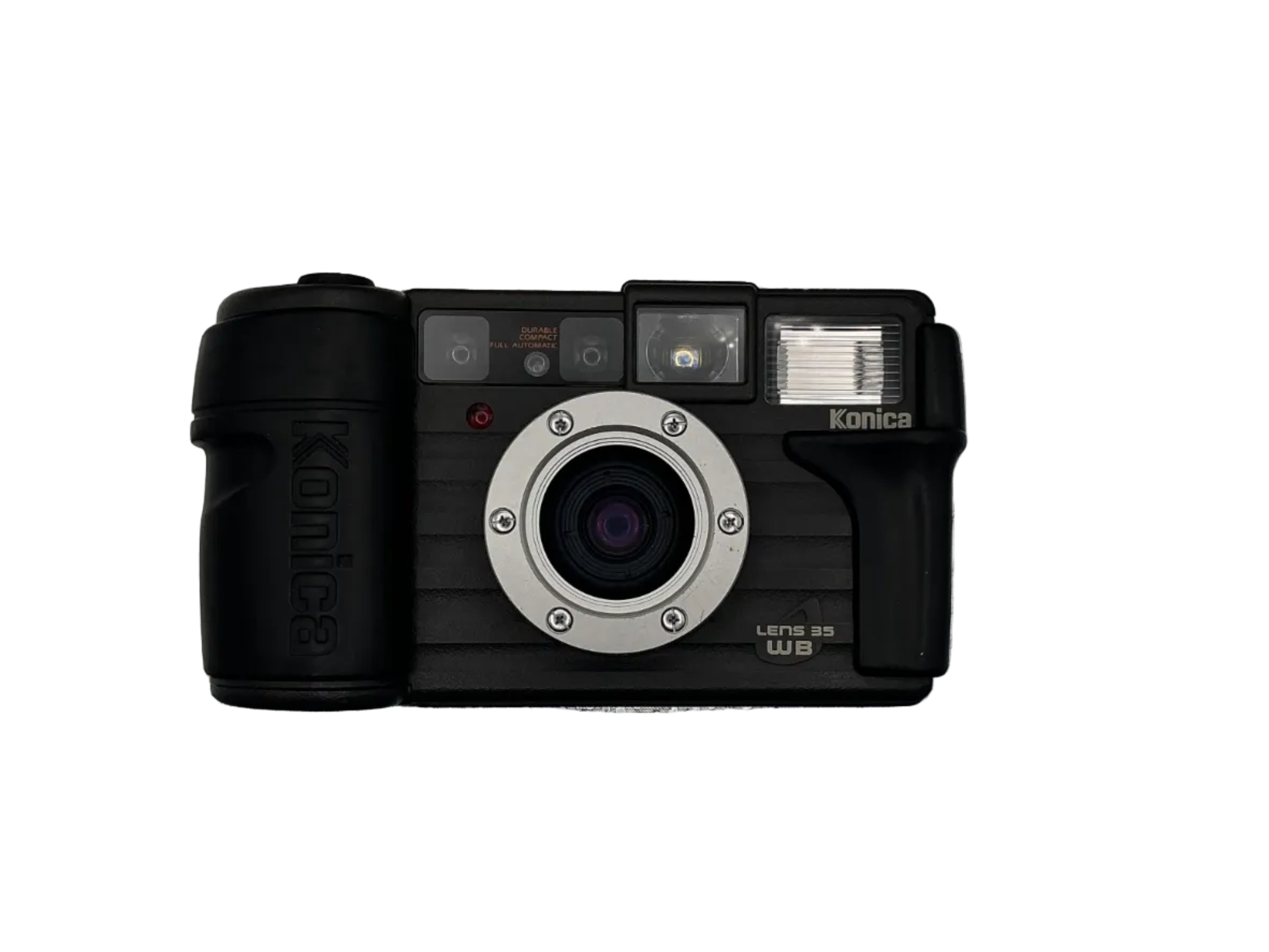 Konica Genba Kantoku WB 35 Gray Point & Shoot 35mm Film Camera