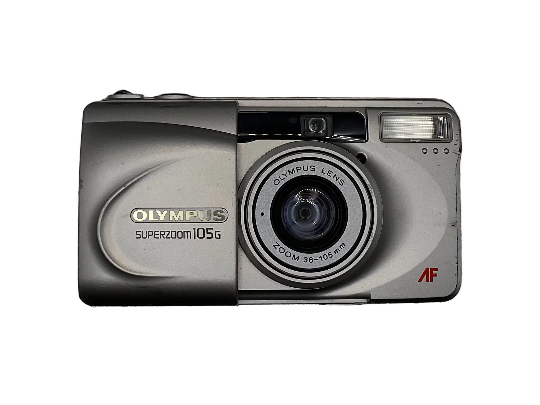 Olympus Super zoom 105G Point & Shoot 35mm Film