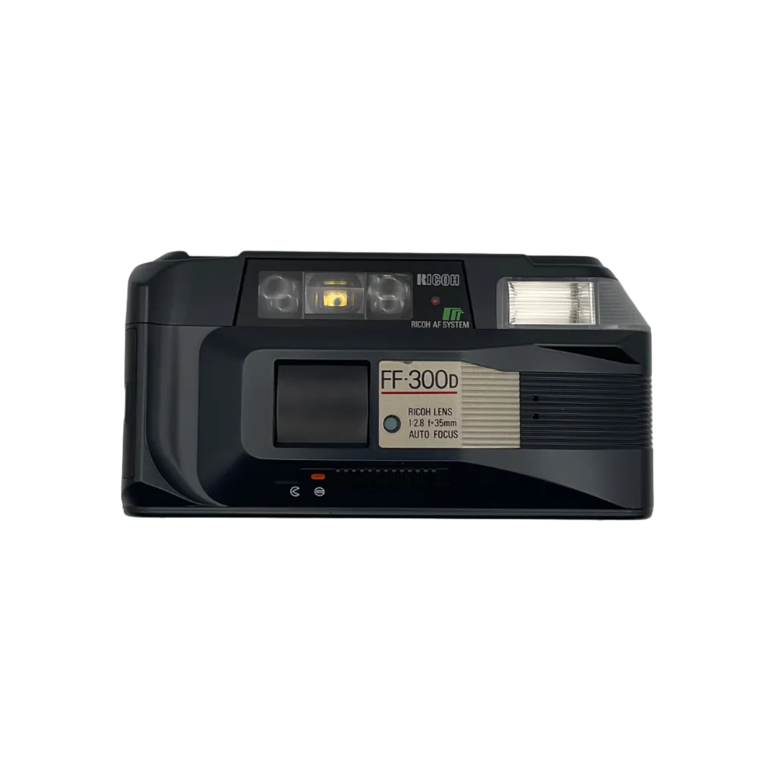 RICOH FF-300D AF 35mm f/2.8 35mm Film Camera From JAPAN