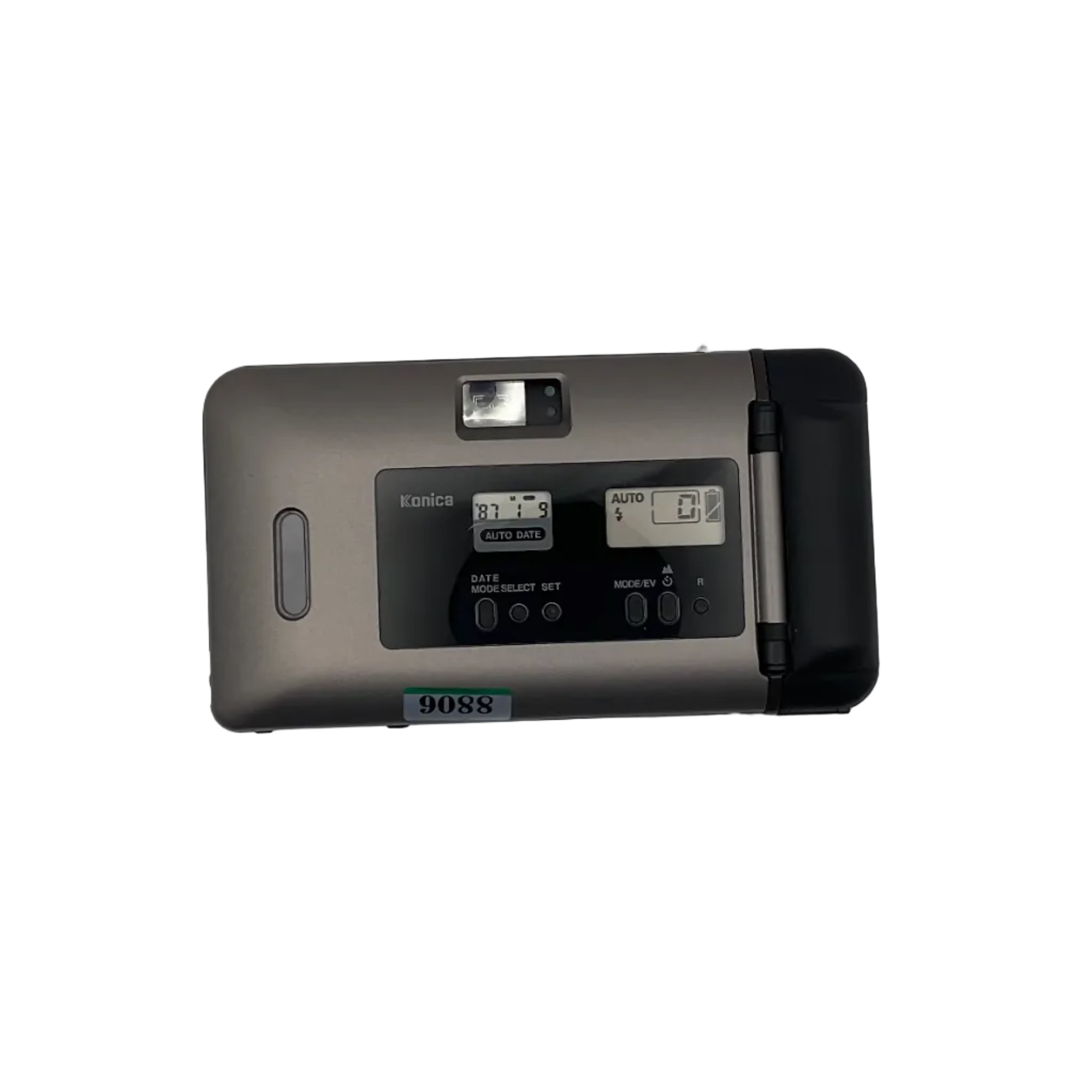Konica Big mini BM-301 Silver 35mm Point & Shoot Film Camera From JAPAN