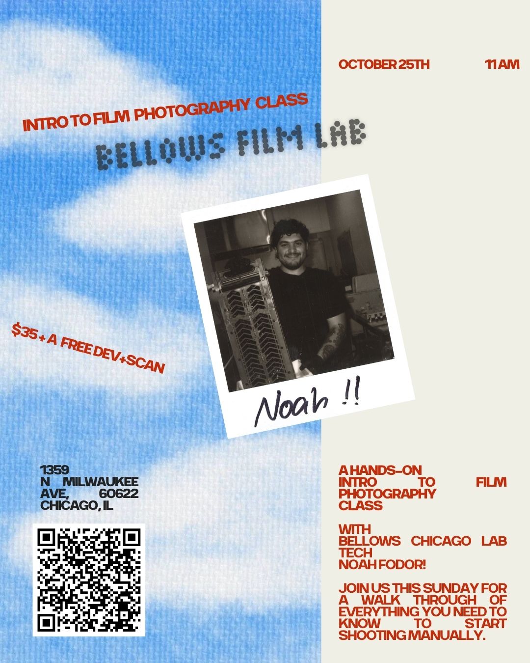Get Your Camera Off Auto! - Intro to Film Photography - October