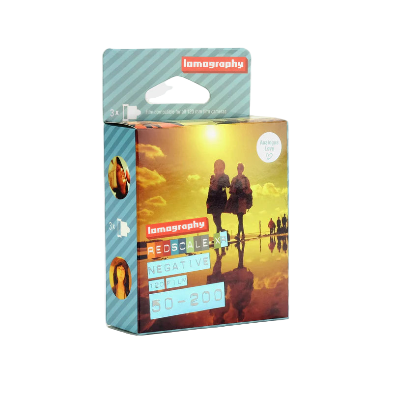 Lomography Redscale XR 200 - 120 - 3pk