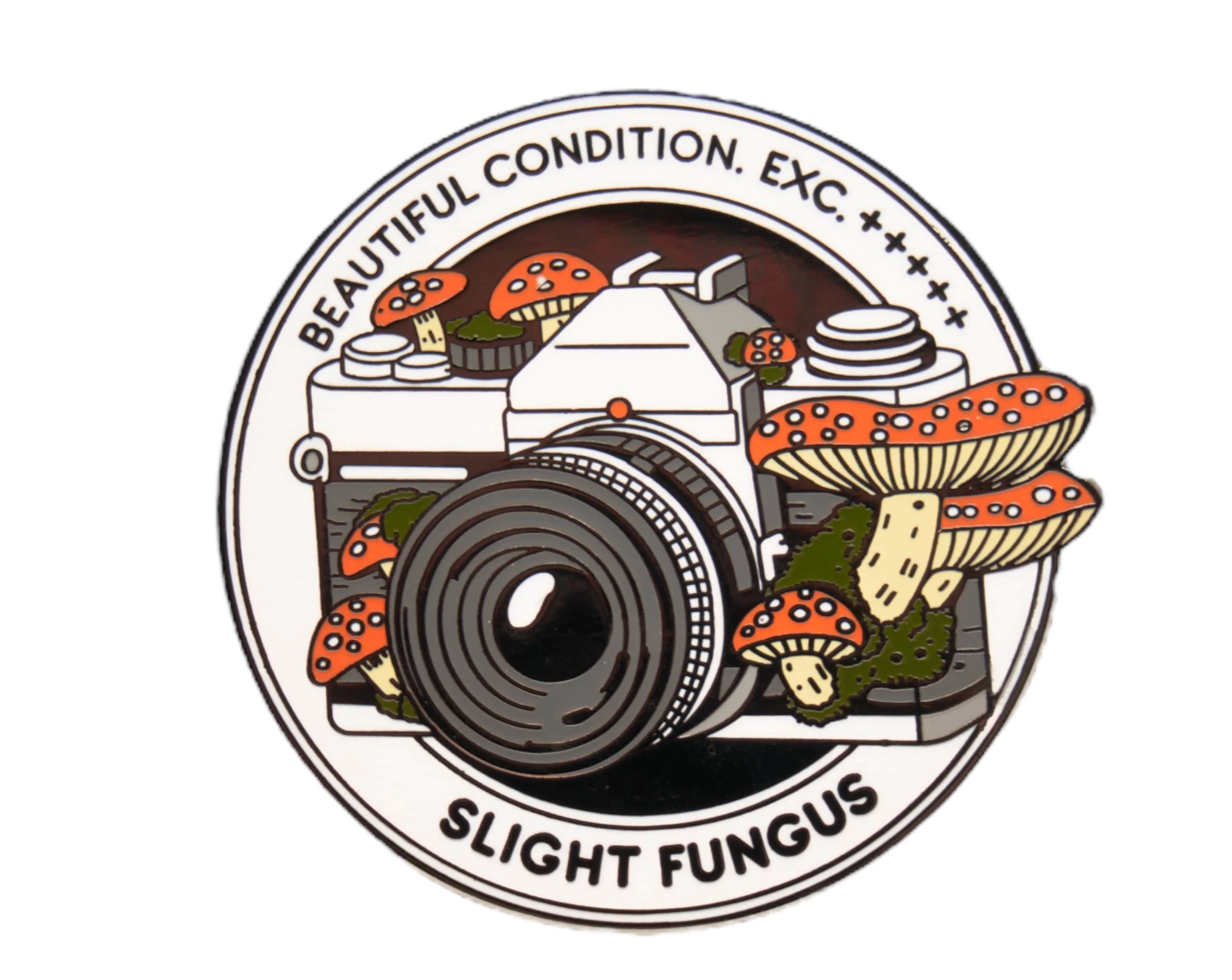 Slight Fungus Camera Pin