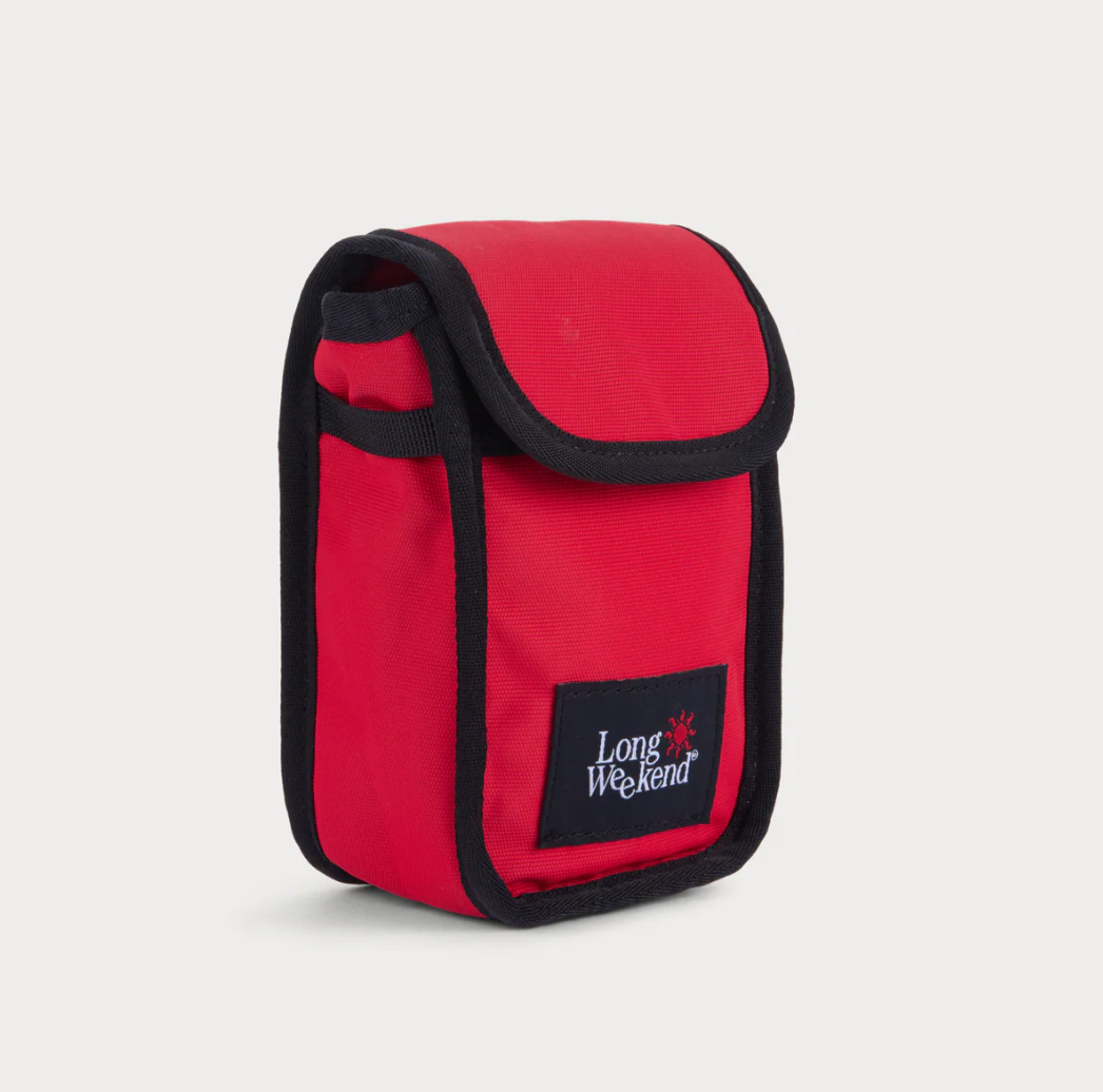 Point and Shoot Camera Pouch - Chili Red