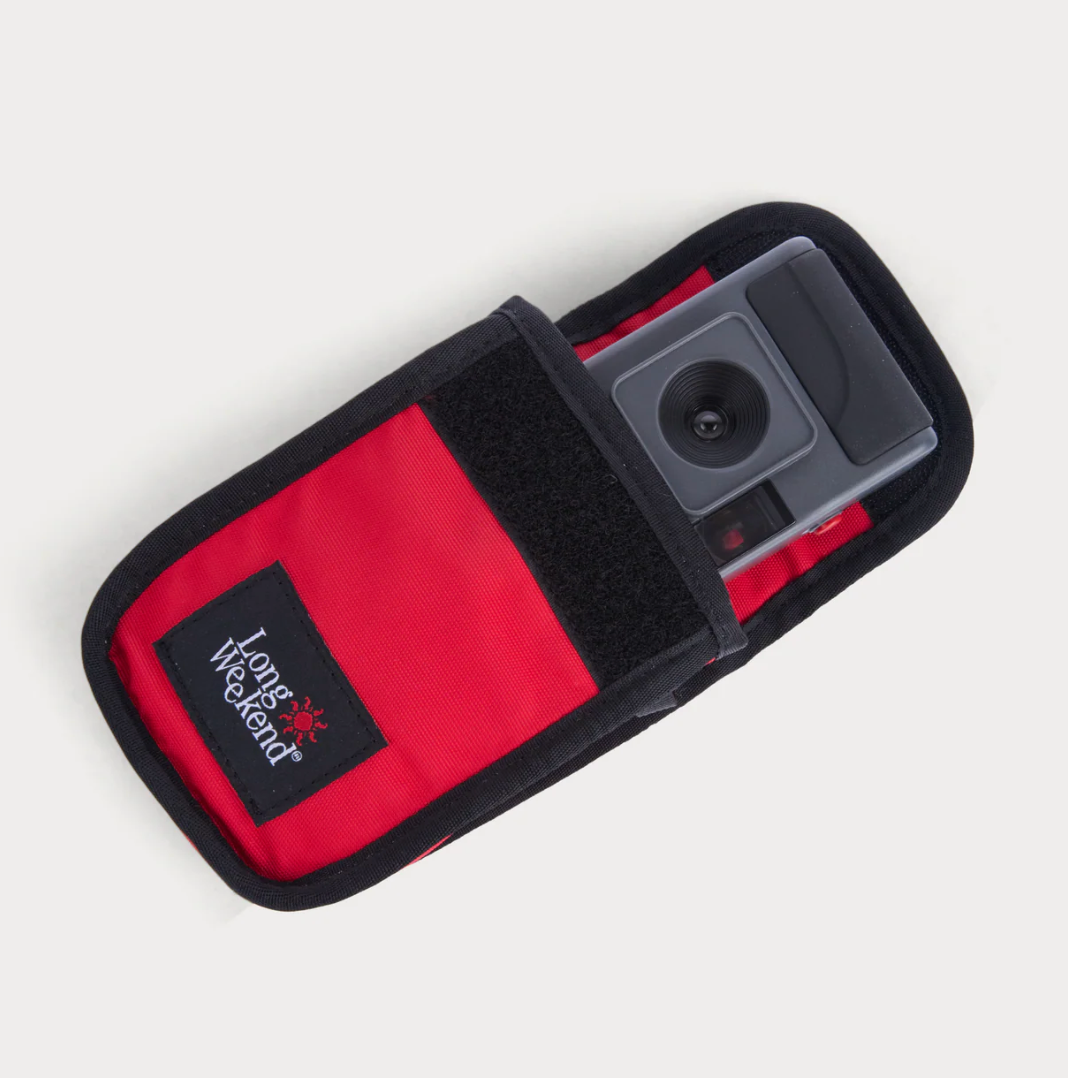 Point and Shoot Camera Pouch - Chili Red