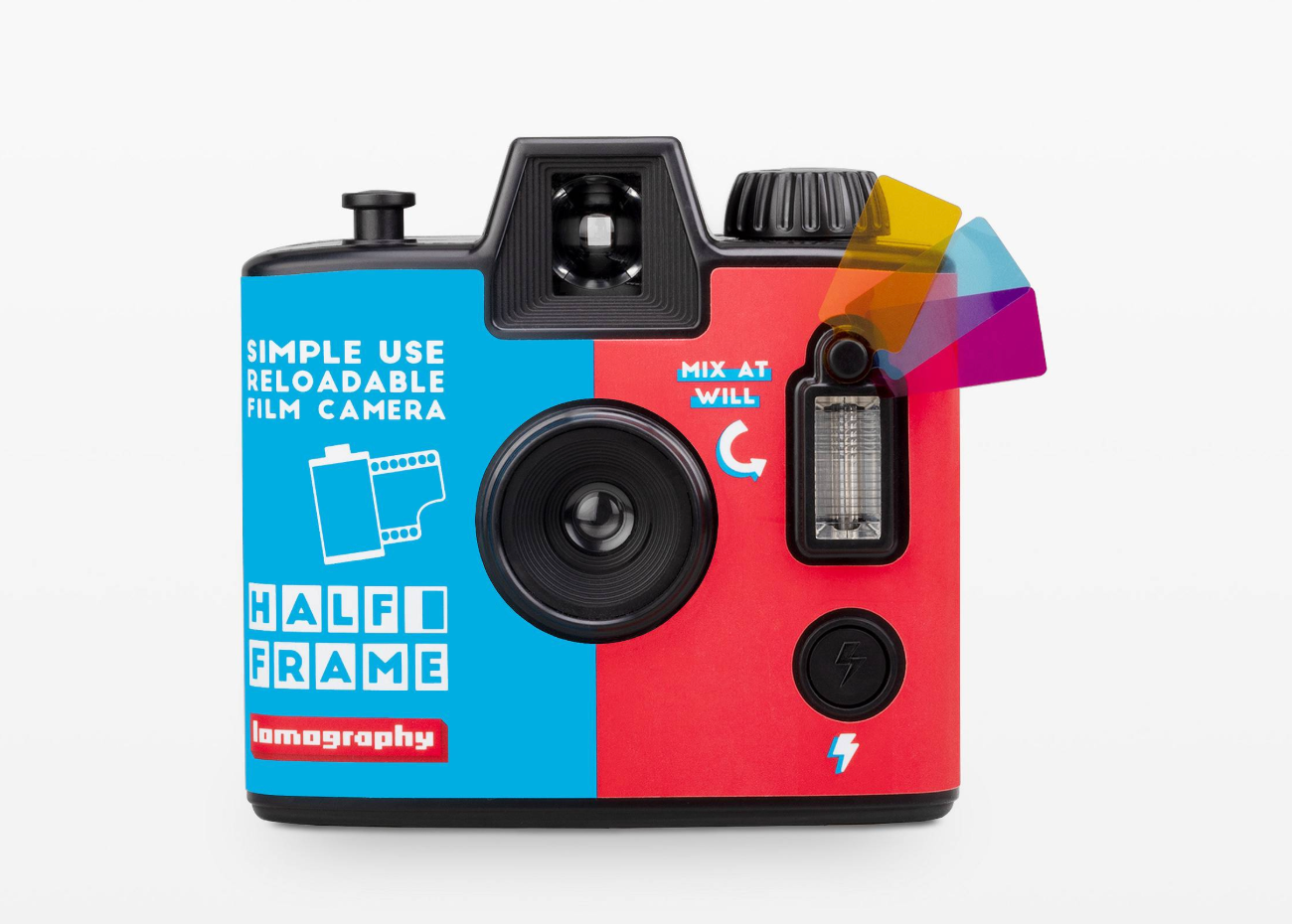 Half-frame Simple Use Reloadable Film Camera LomoChrome Classicolor
