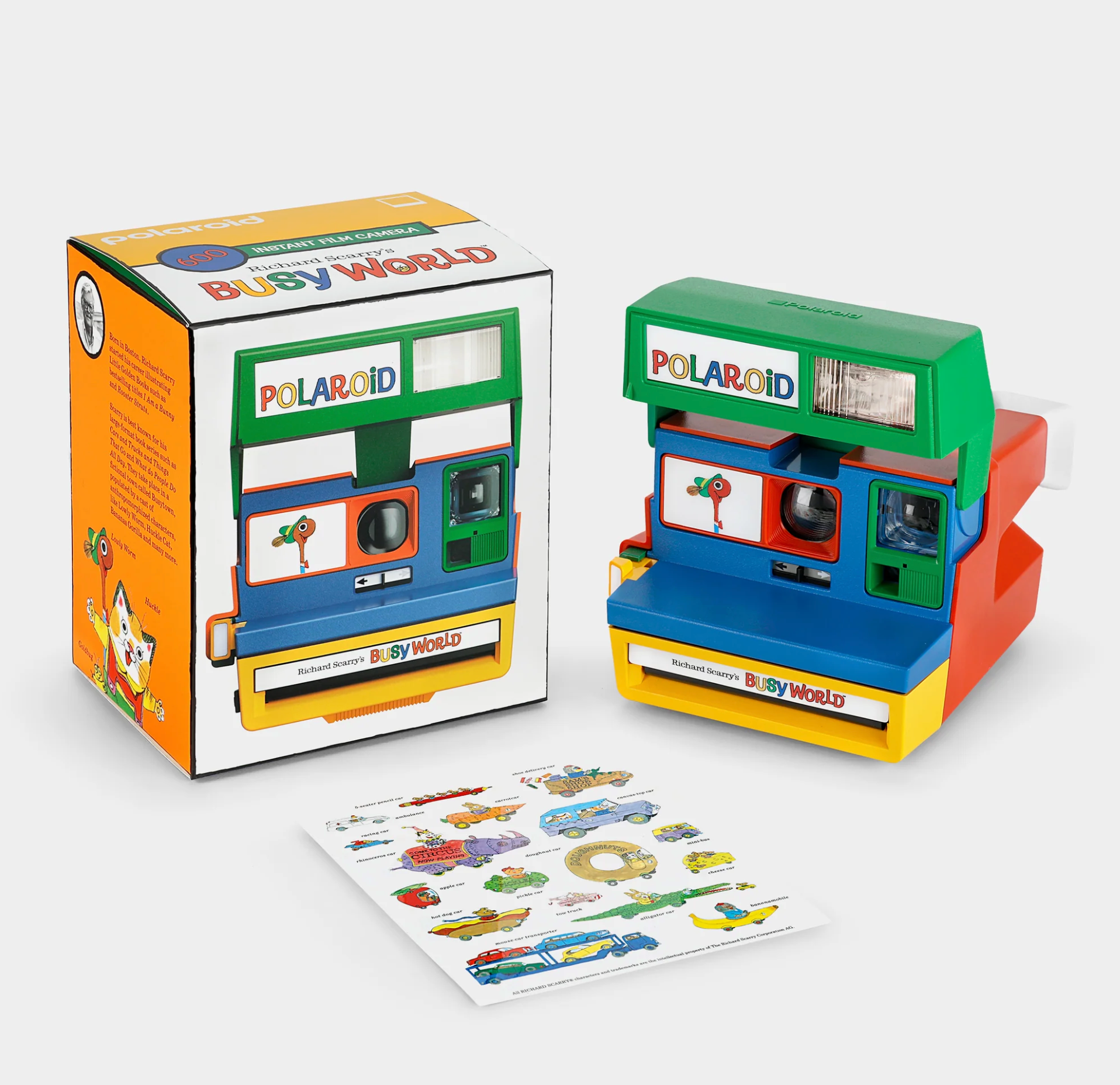 Polaroid 600 Richard Scarry's Busy World Instant Film Camera
