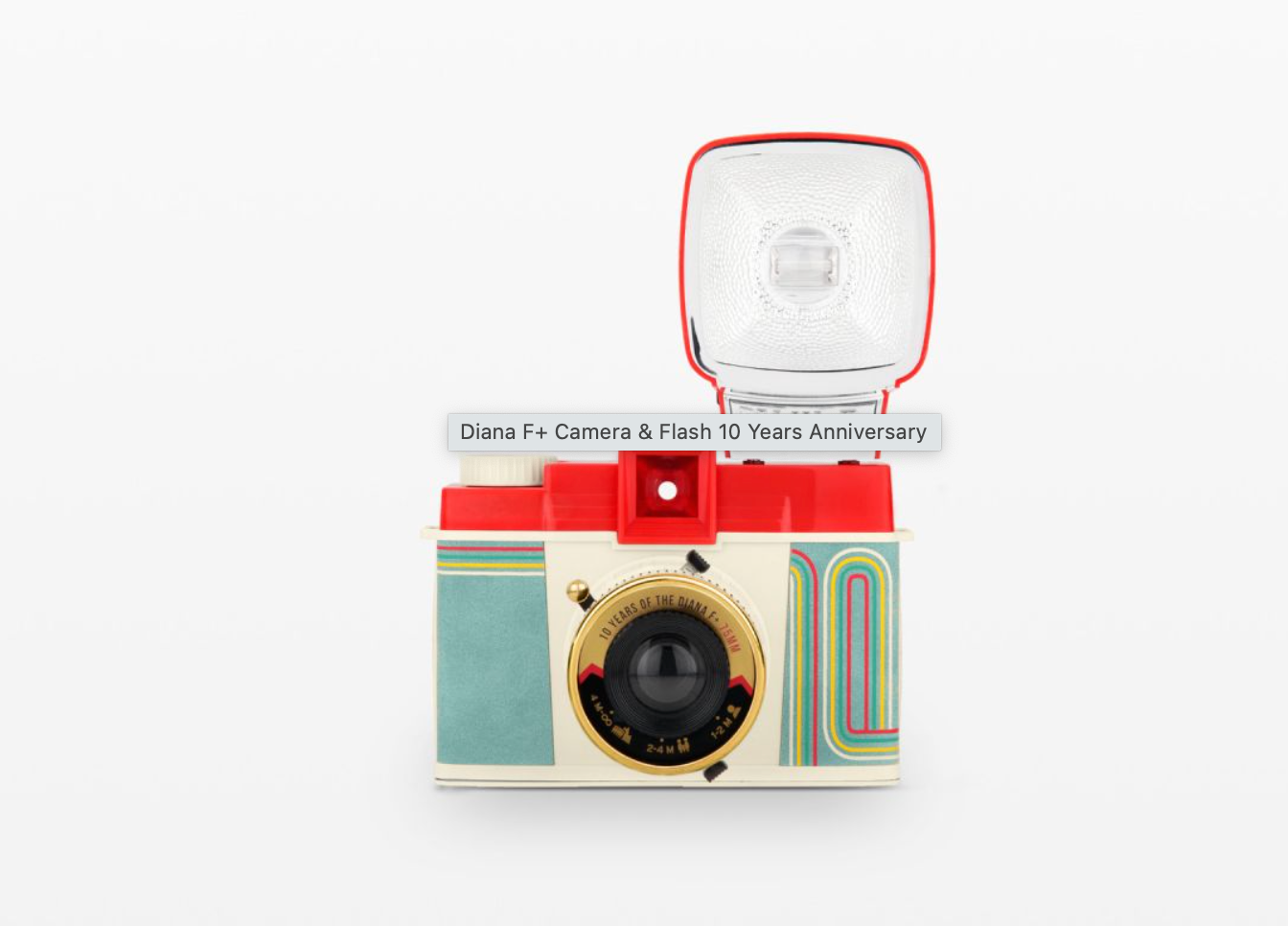Diana F+ Camera & Flash 10 Years Anniversary