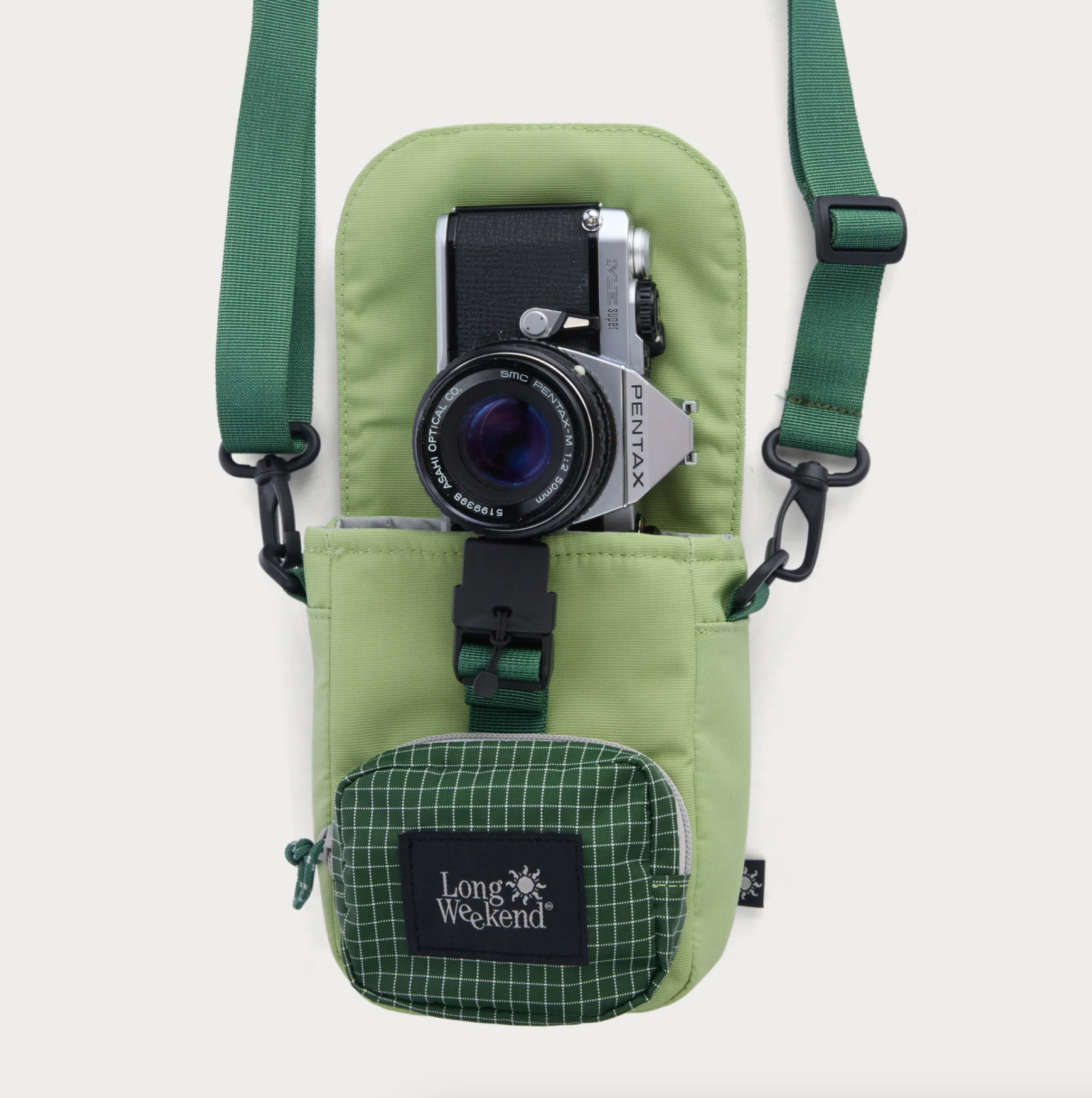 Crossbody Camera Pouch - Moss